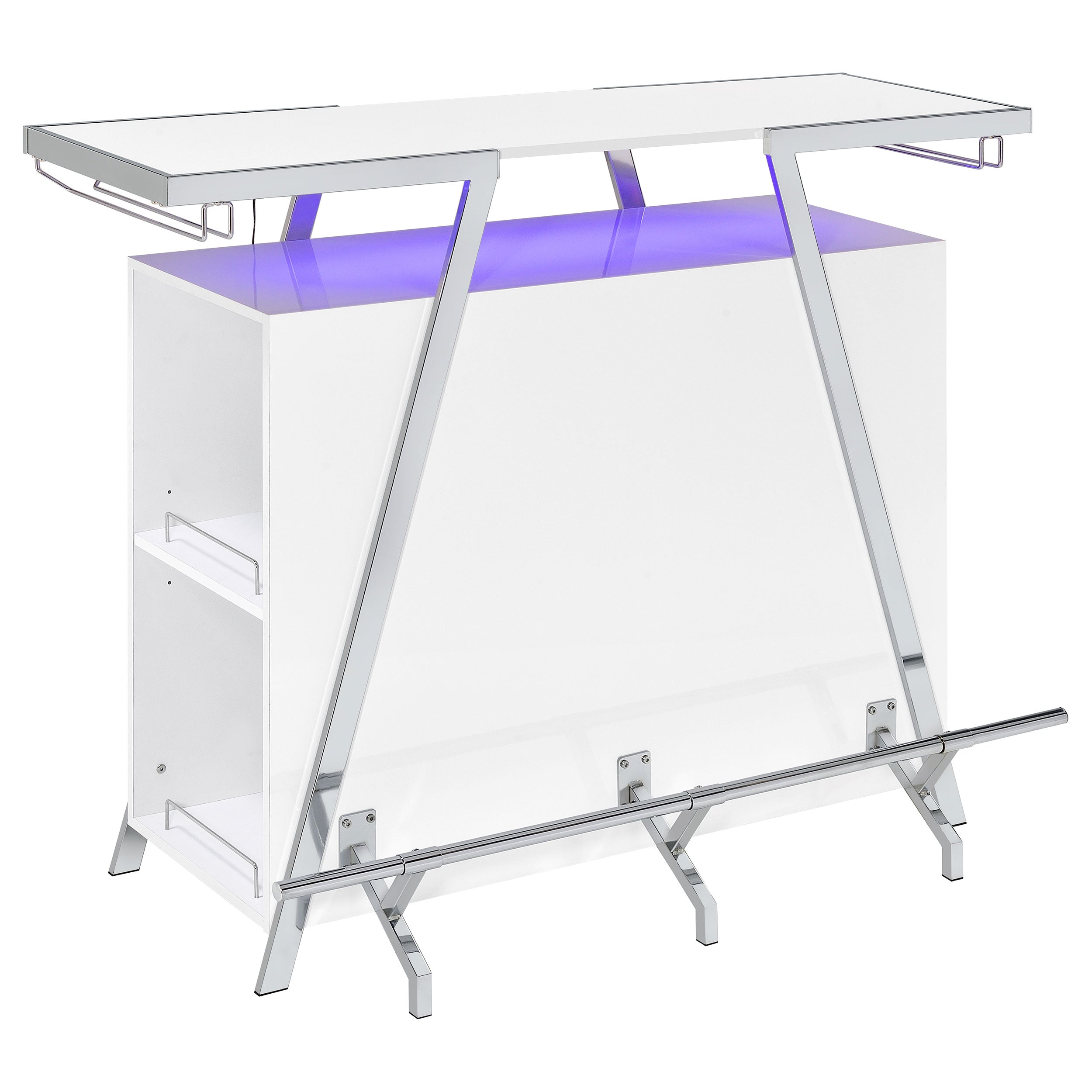 Araceli Home Bar with LED Lighting