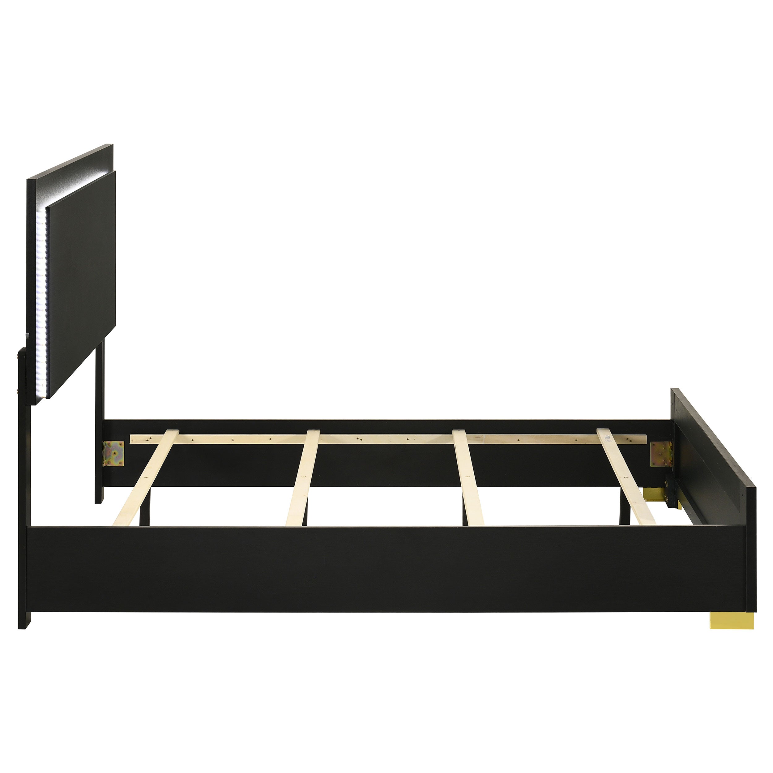 Marceline Panel Bed with LED Lighting