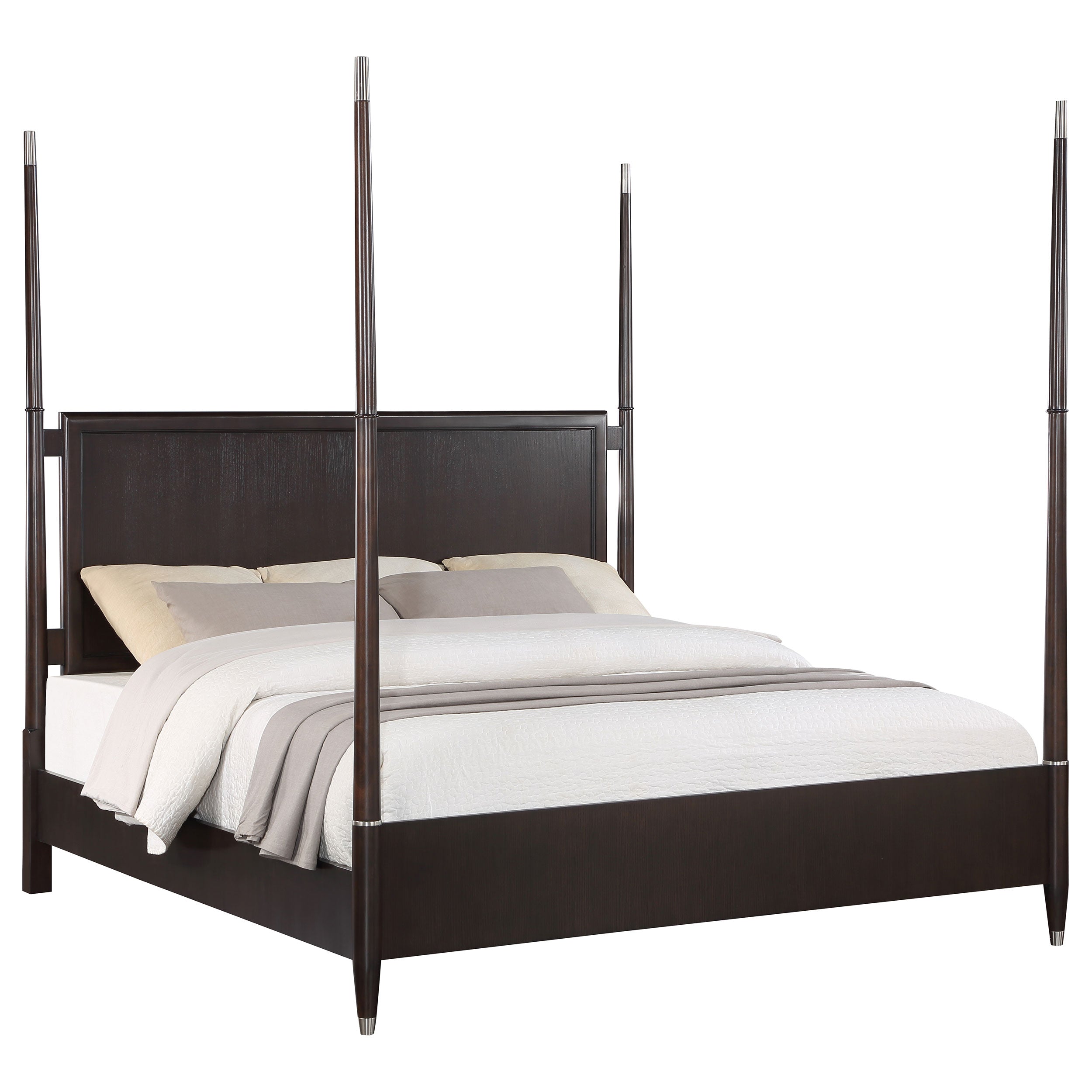 Emberlyn Four-Poster Panel Bed