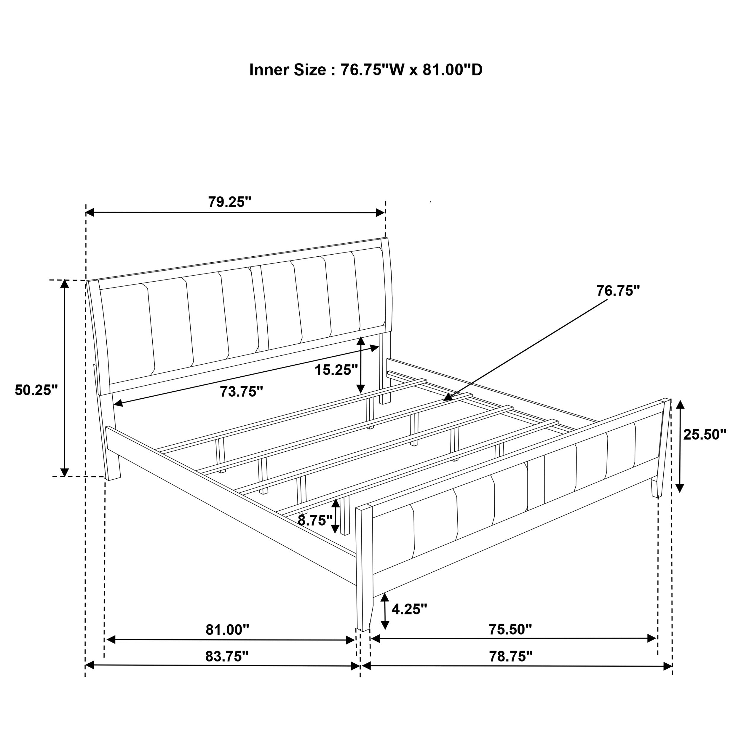 Wilkes Panel Bed