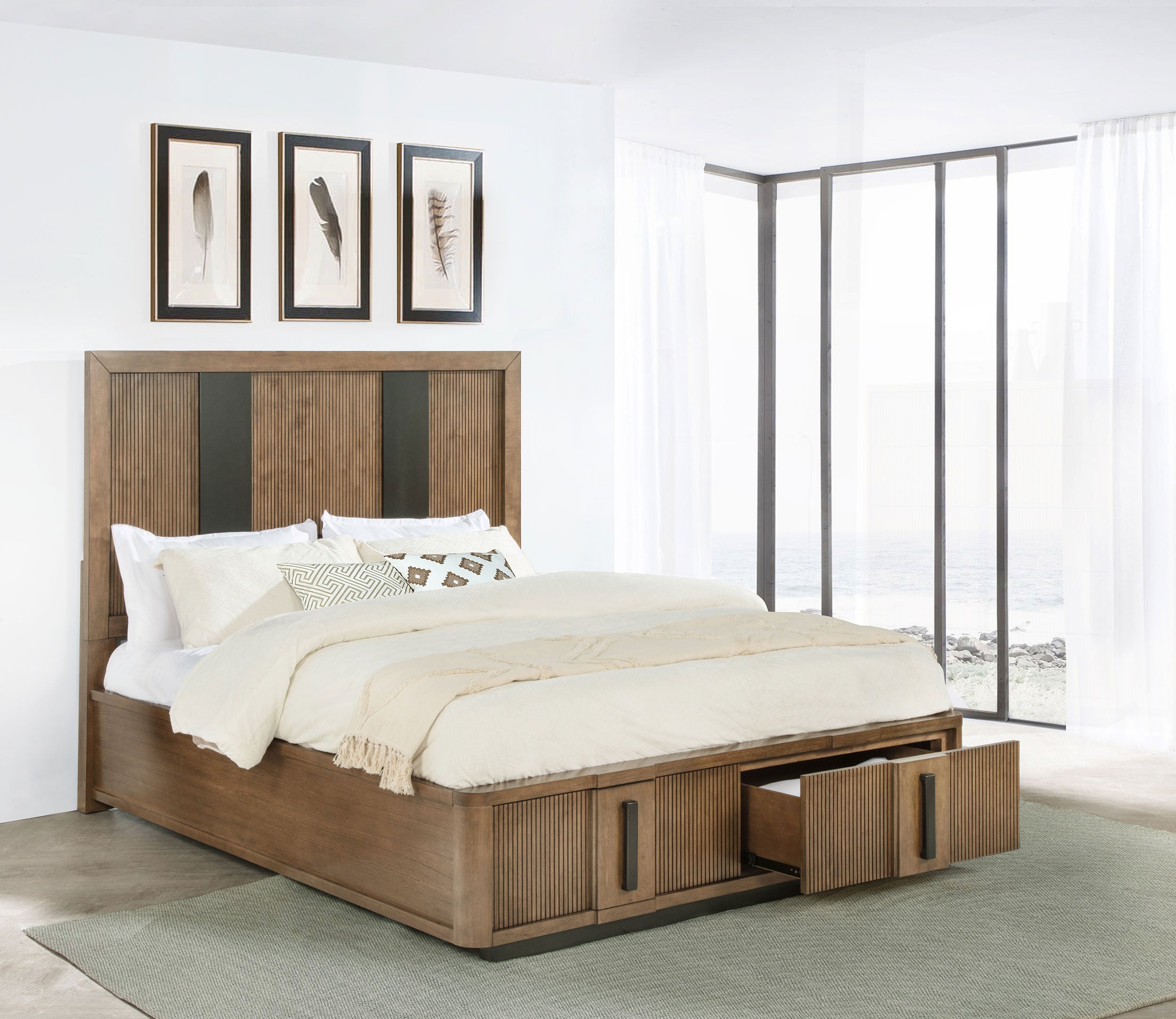 Terrace Panel Platform Storage Bed