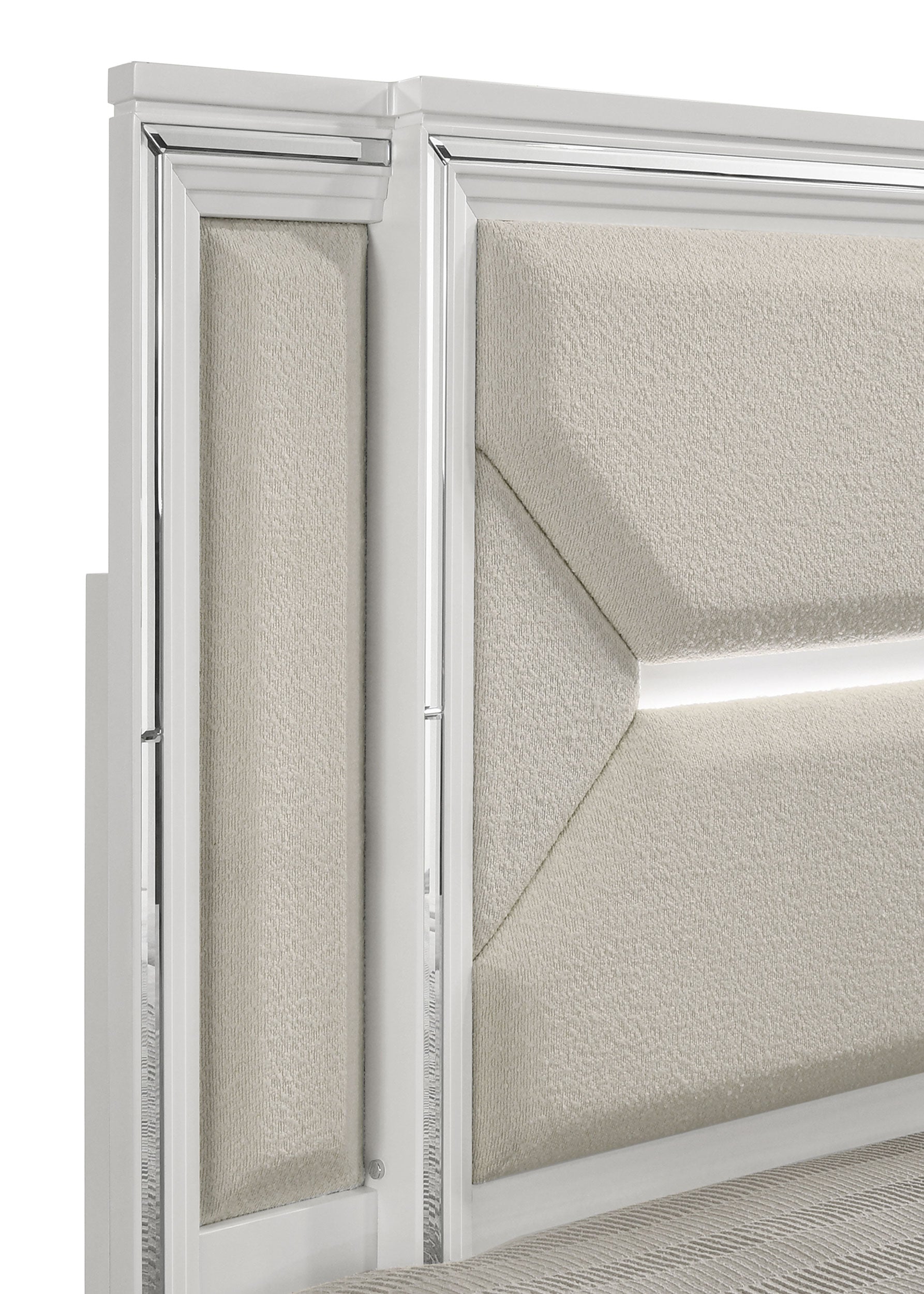 Marmore Panel Bed with LED Lighting