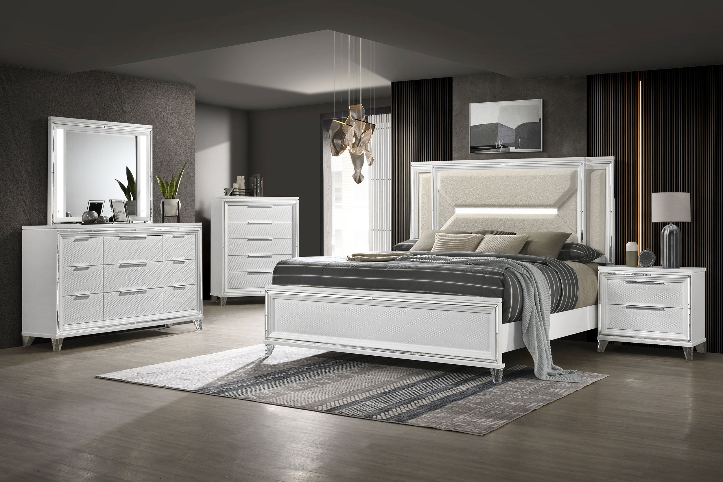 Marmore Dresser with Mirror