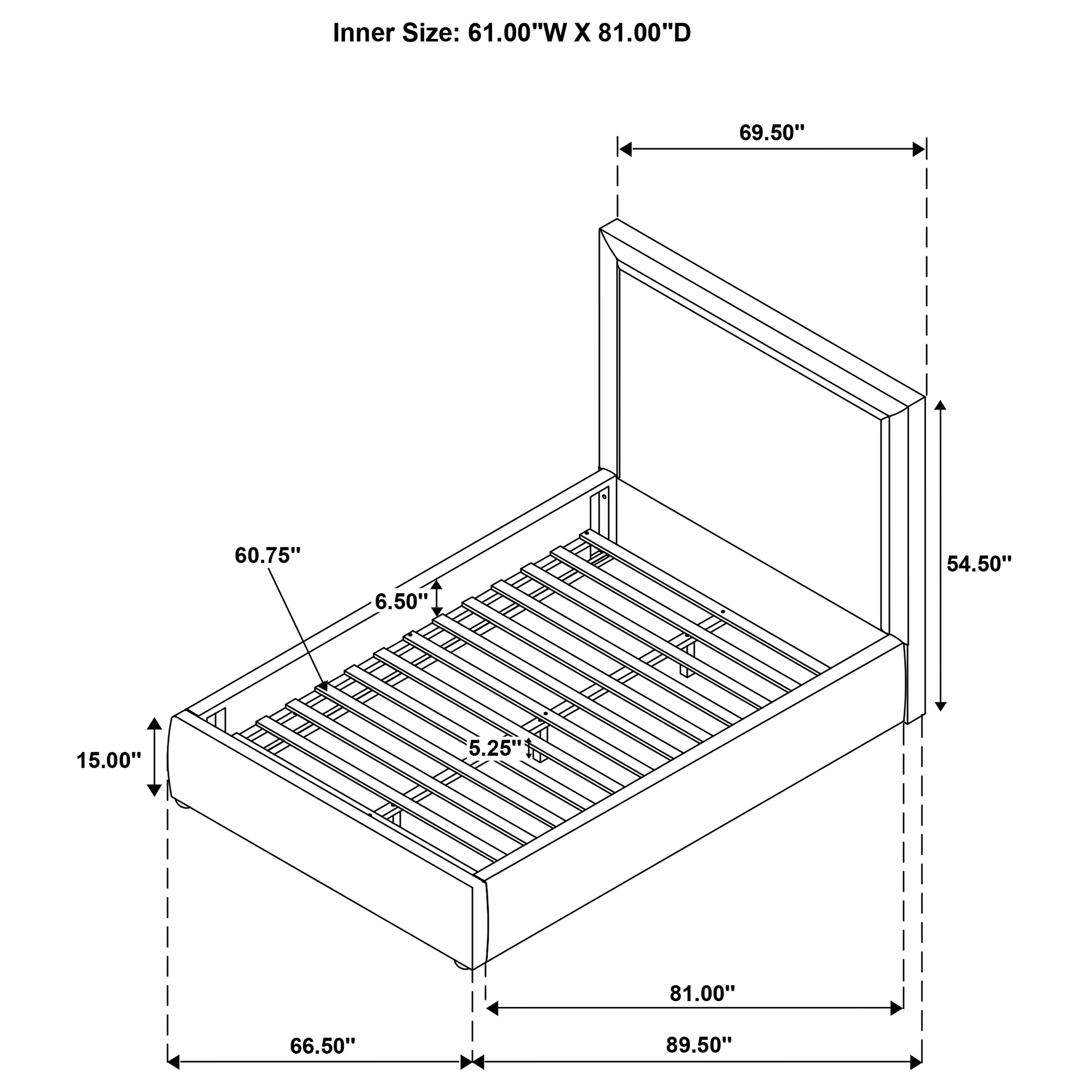 Lawson Panel Platform Bed