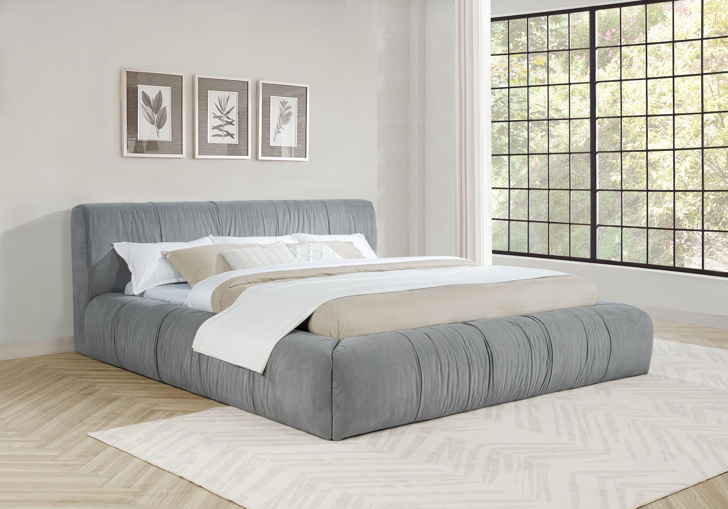 Wilshire Panel Platform Bed