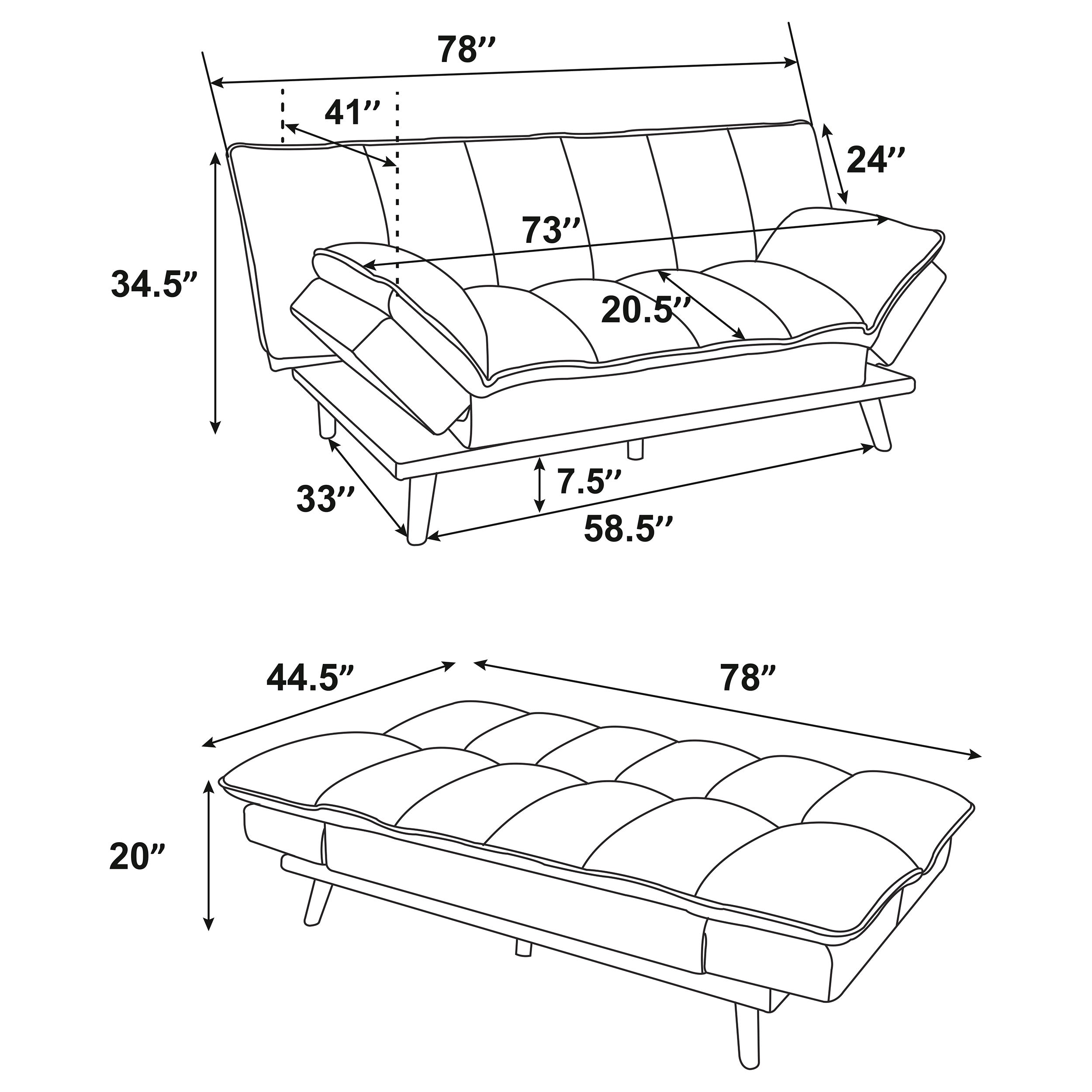 Laredo Convertible Sofa Bed