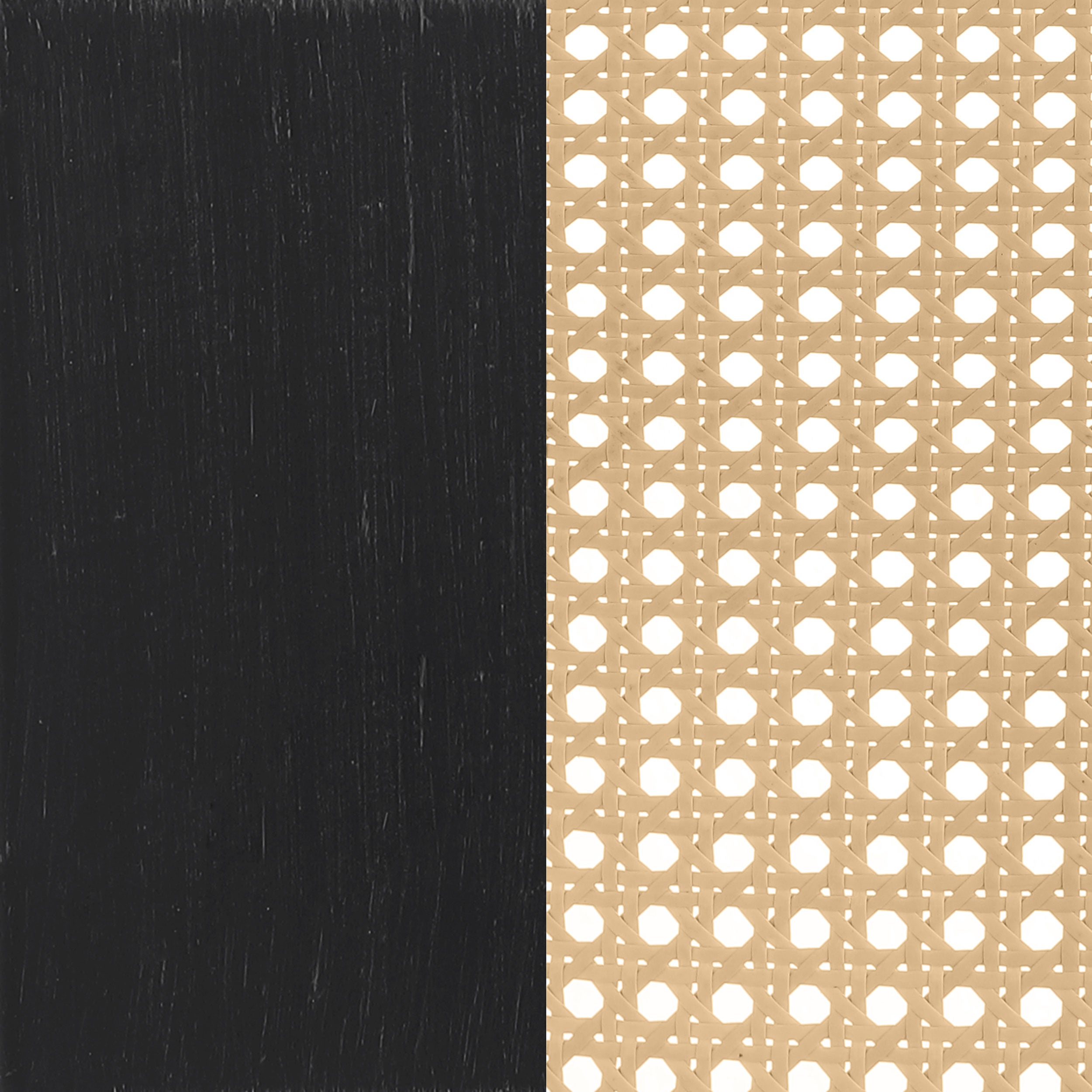 Lanewood Eastern King & Queen Bed Black & White