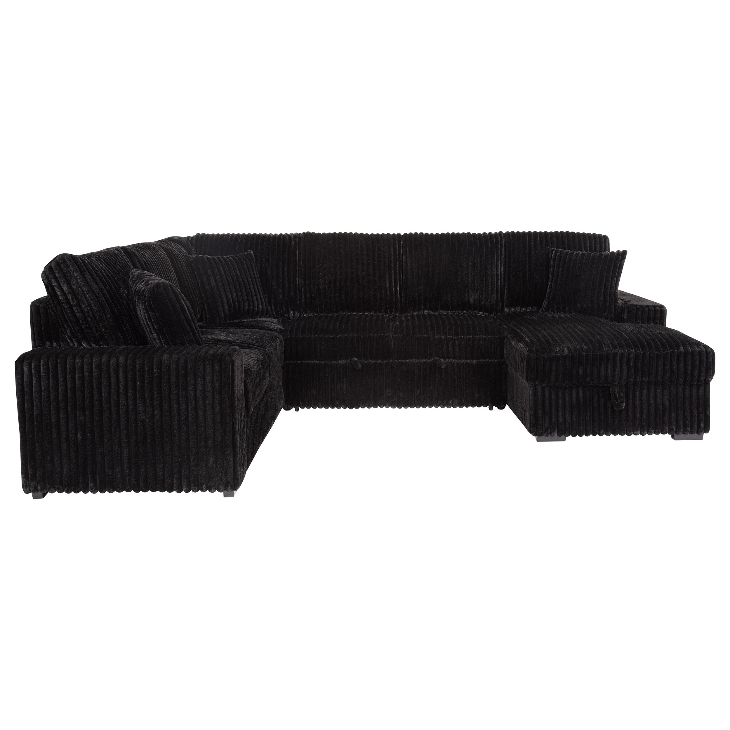 Devonshire Pull-Out Sleeper Sectional Sofa
