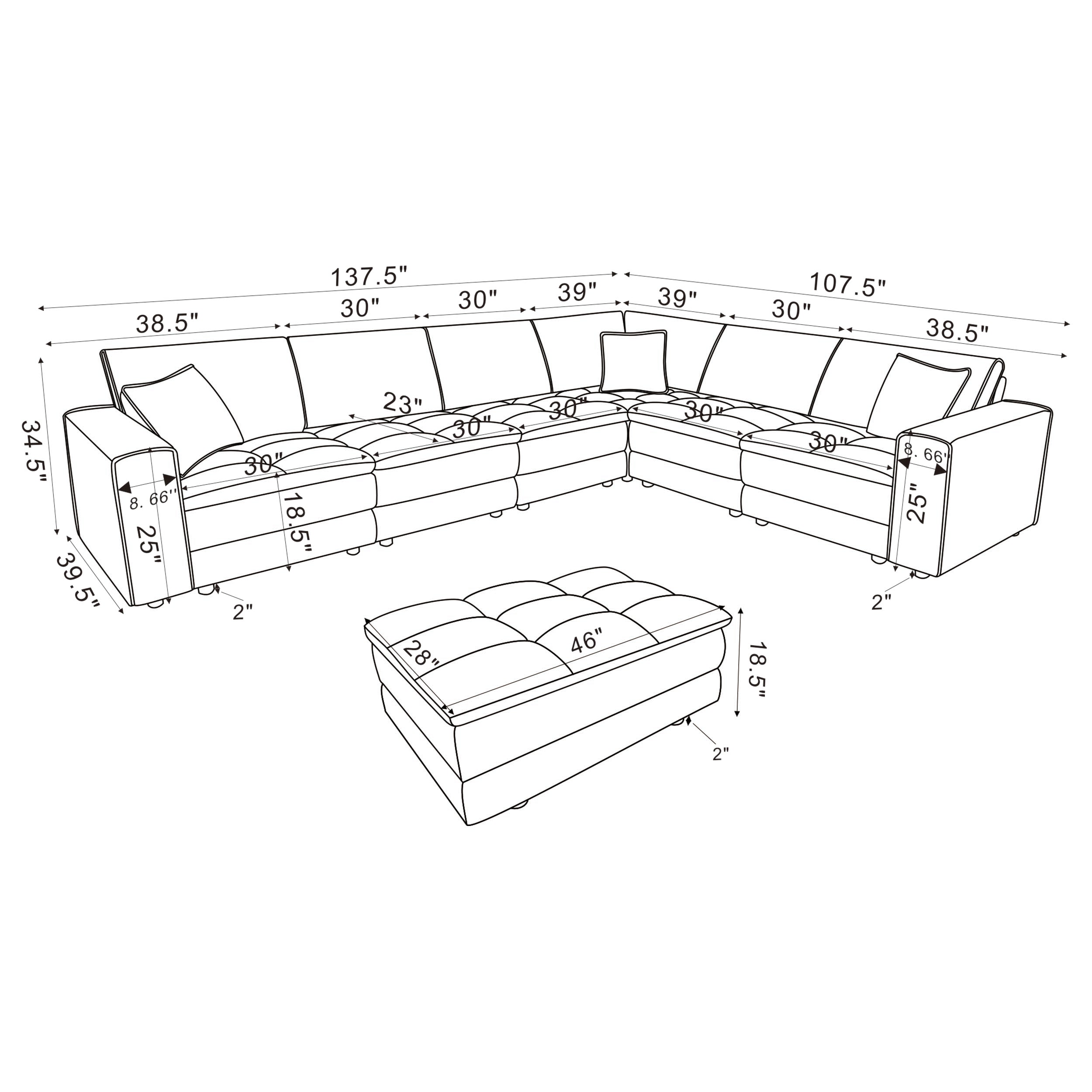 Atlantic Modular Sectionals