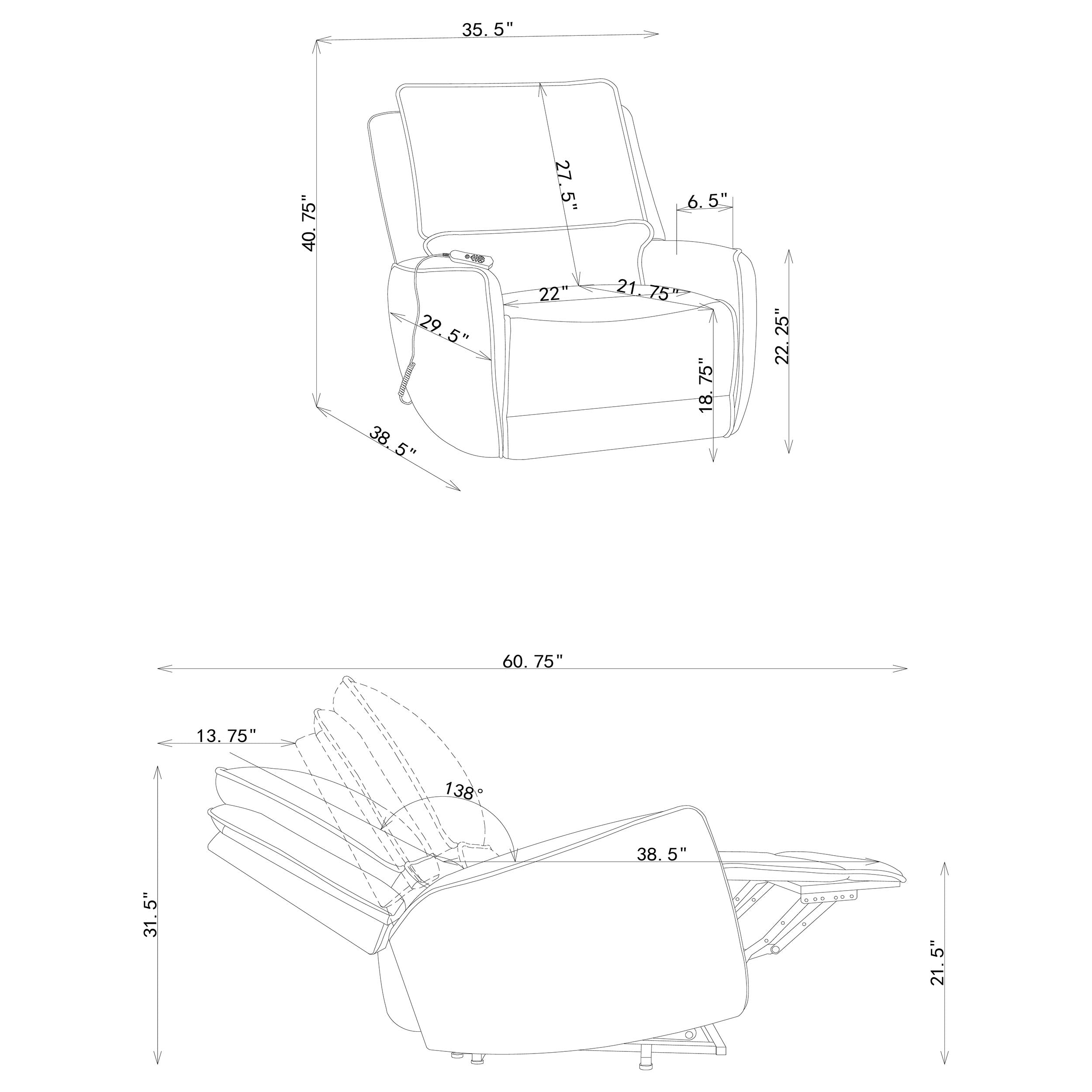 Sylmar Dual Power Lift Recliner