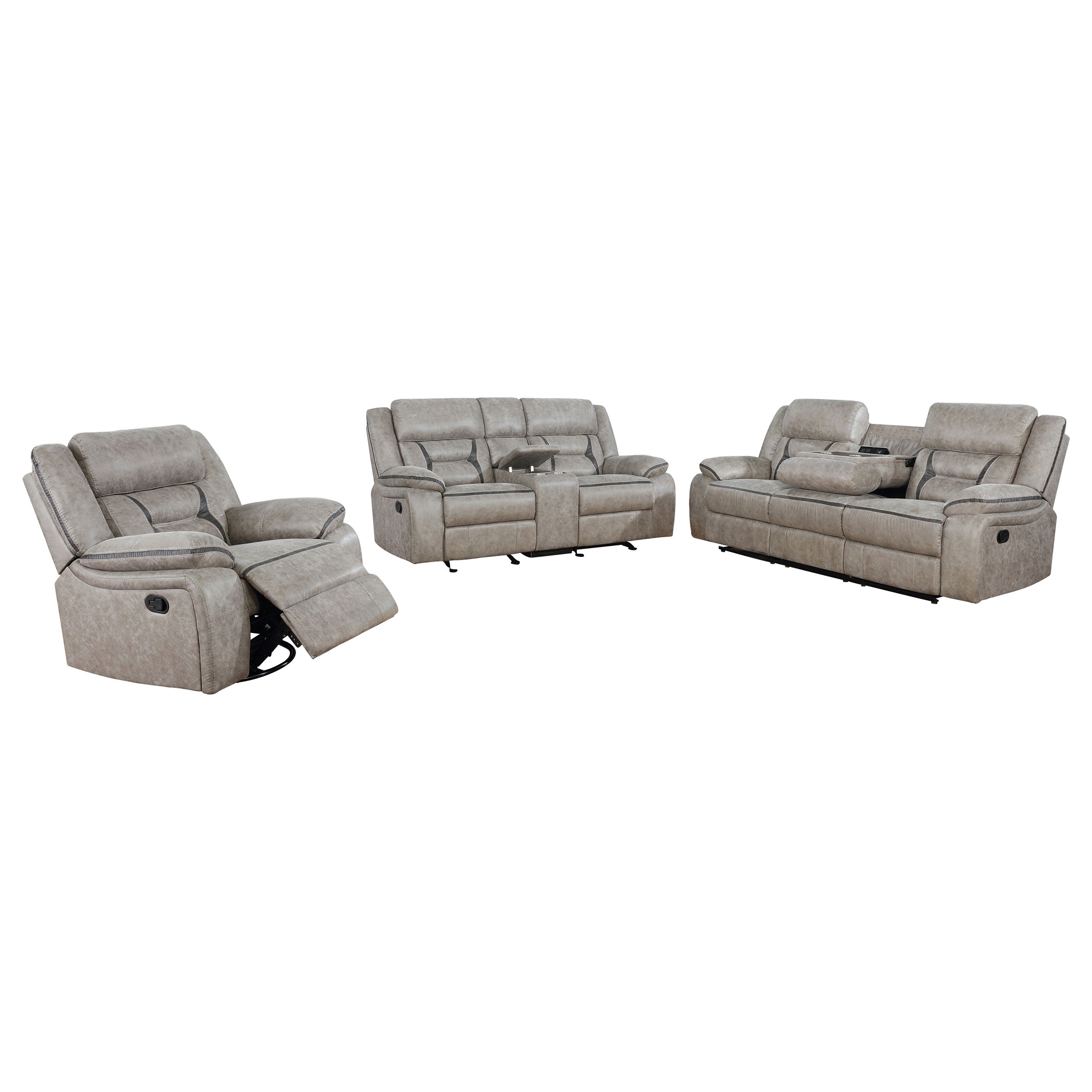 Greer Reclining Sofa Set