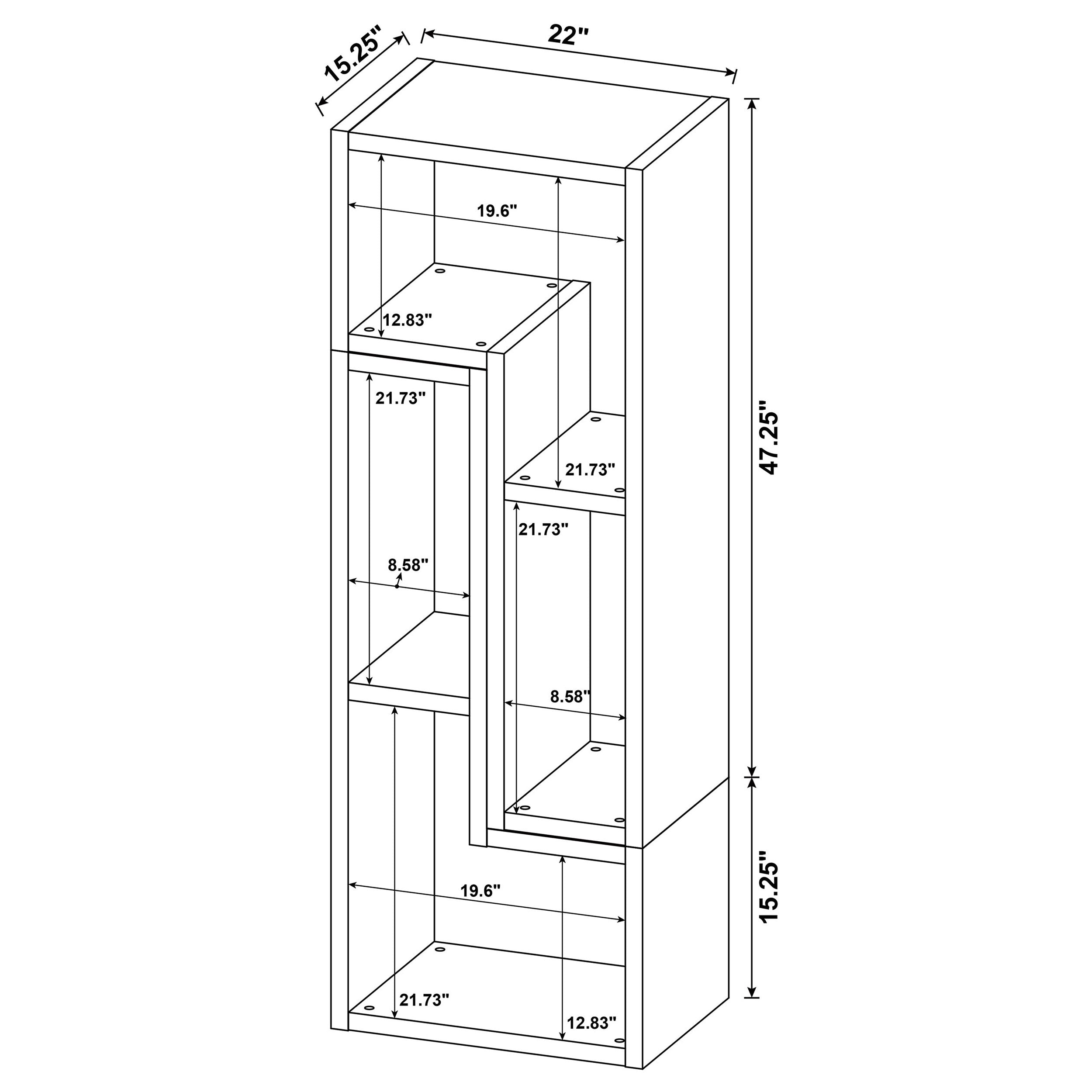 Velma Bookshelf Console