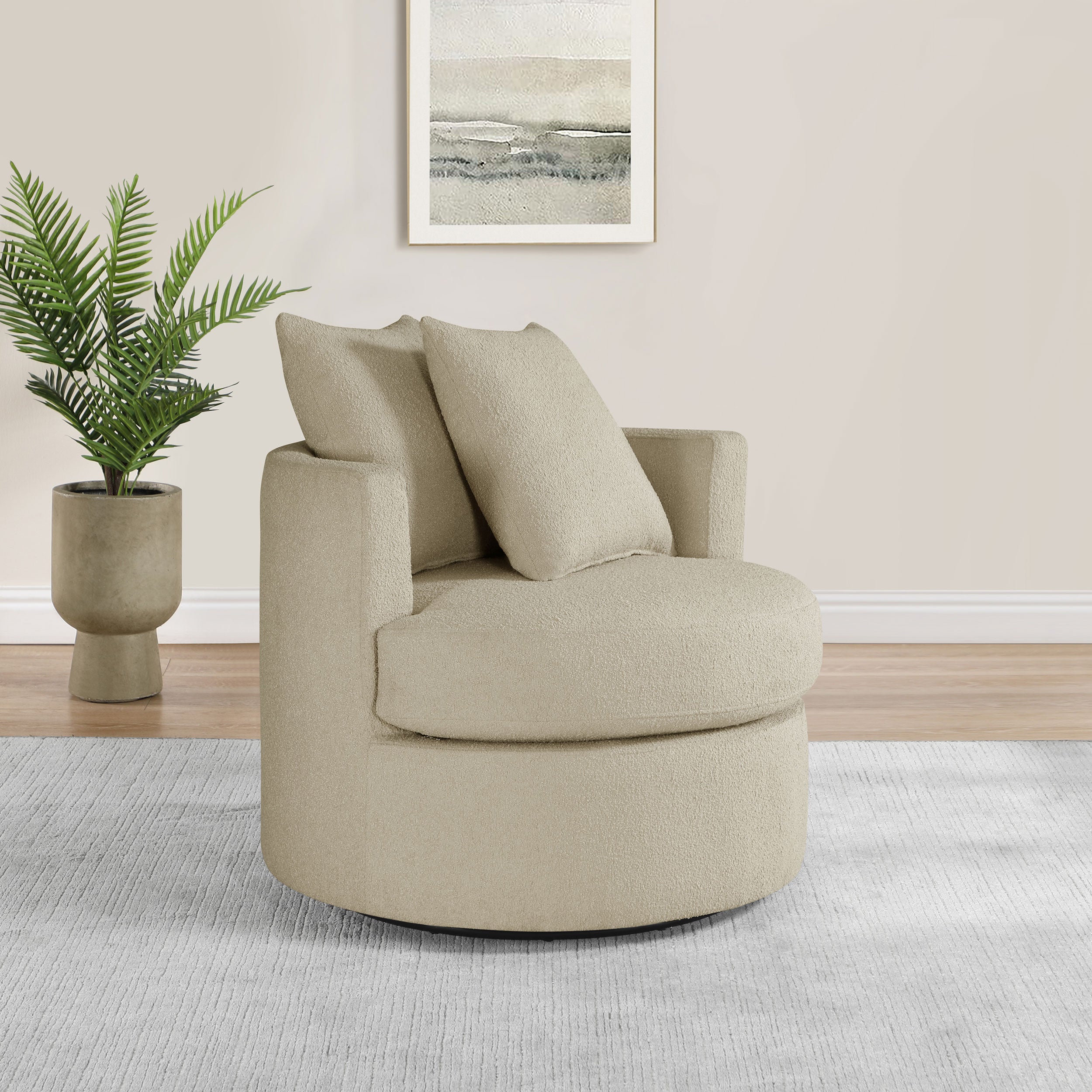 Debbie Swivel Accent Chair