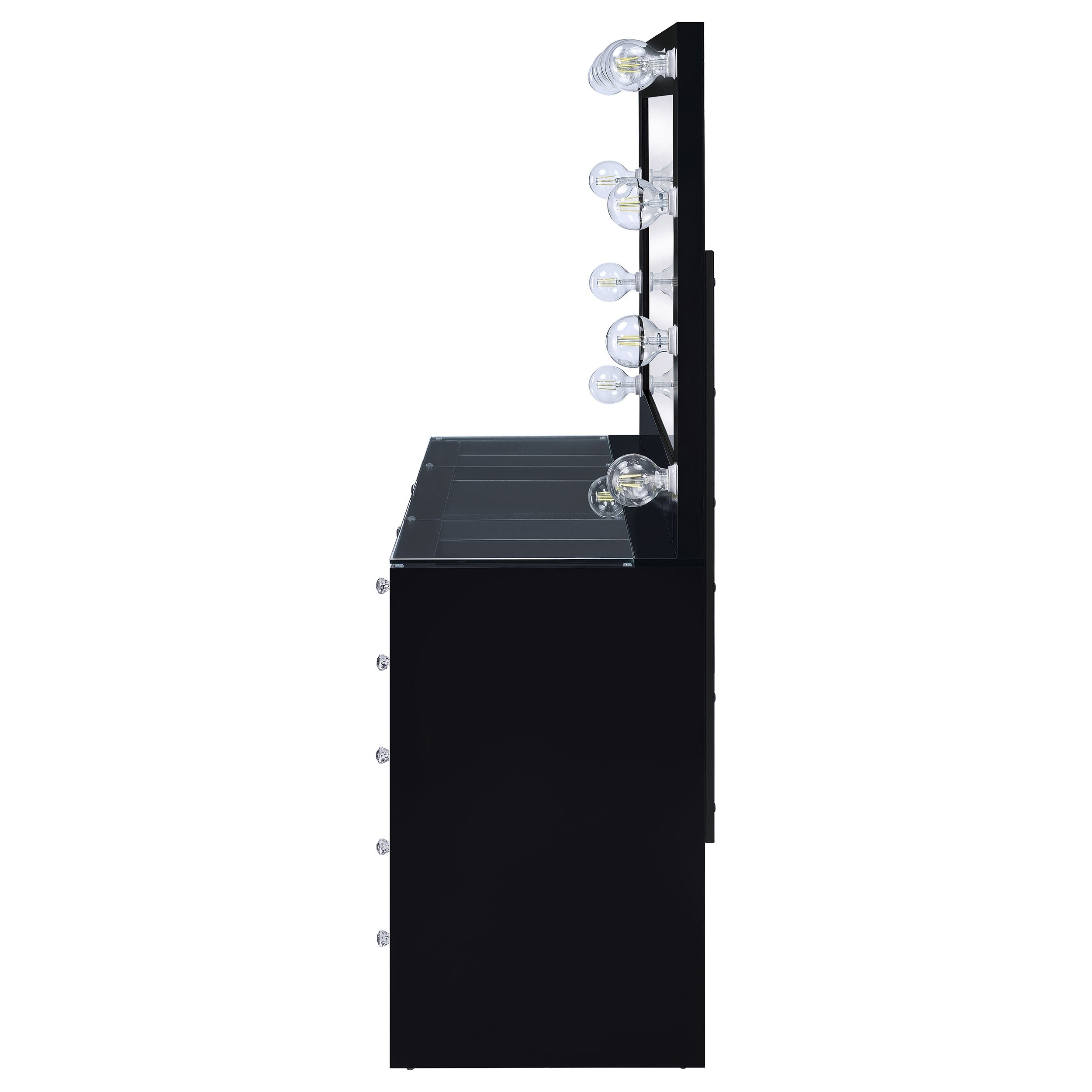 Acena Makeup Vanity Table with LED Mirror
