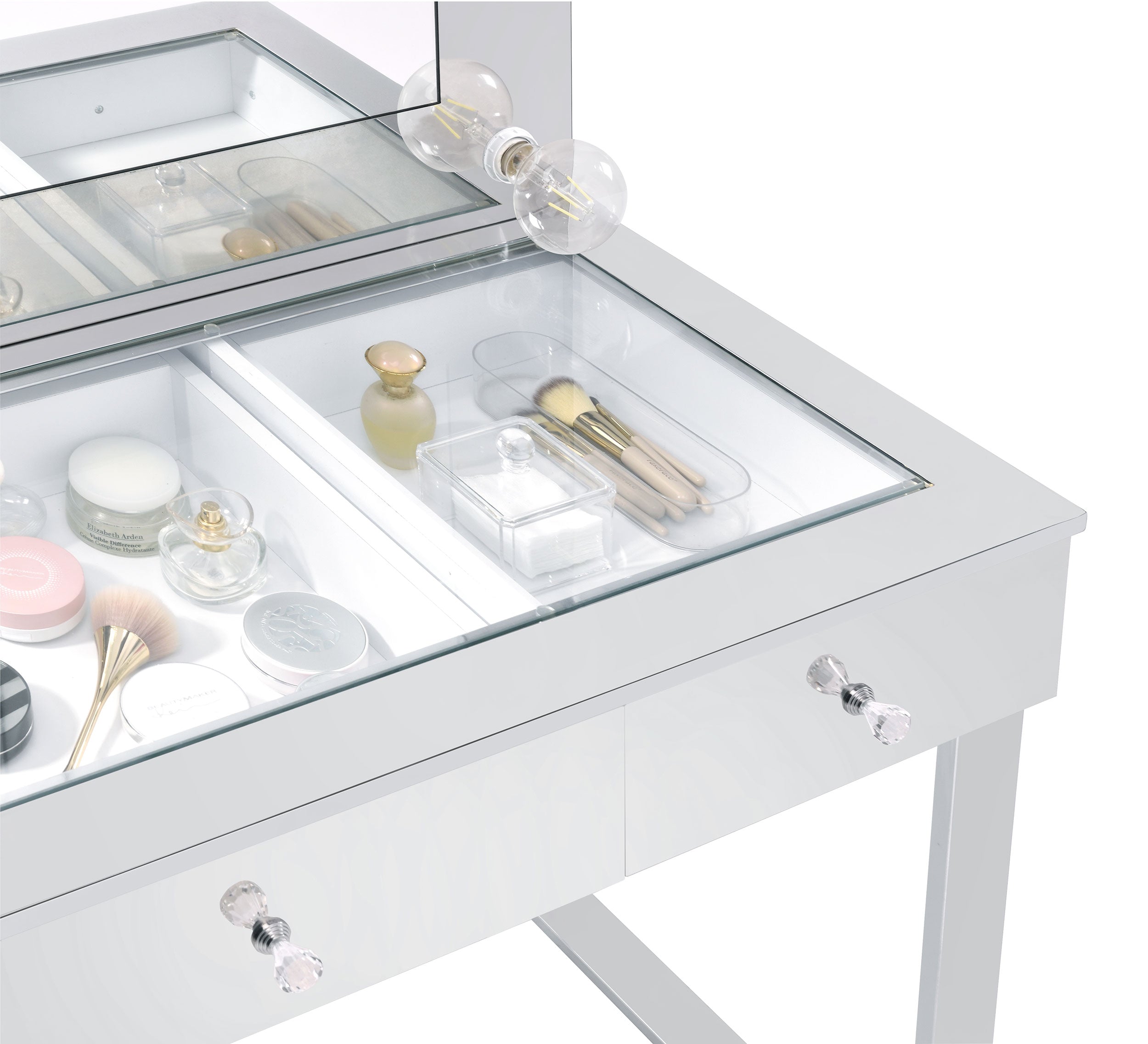 Umbridge Makeup Vanity Table with LED Mirror