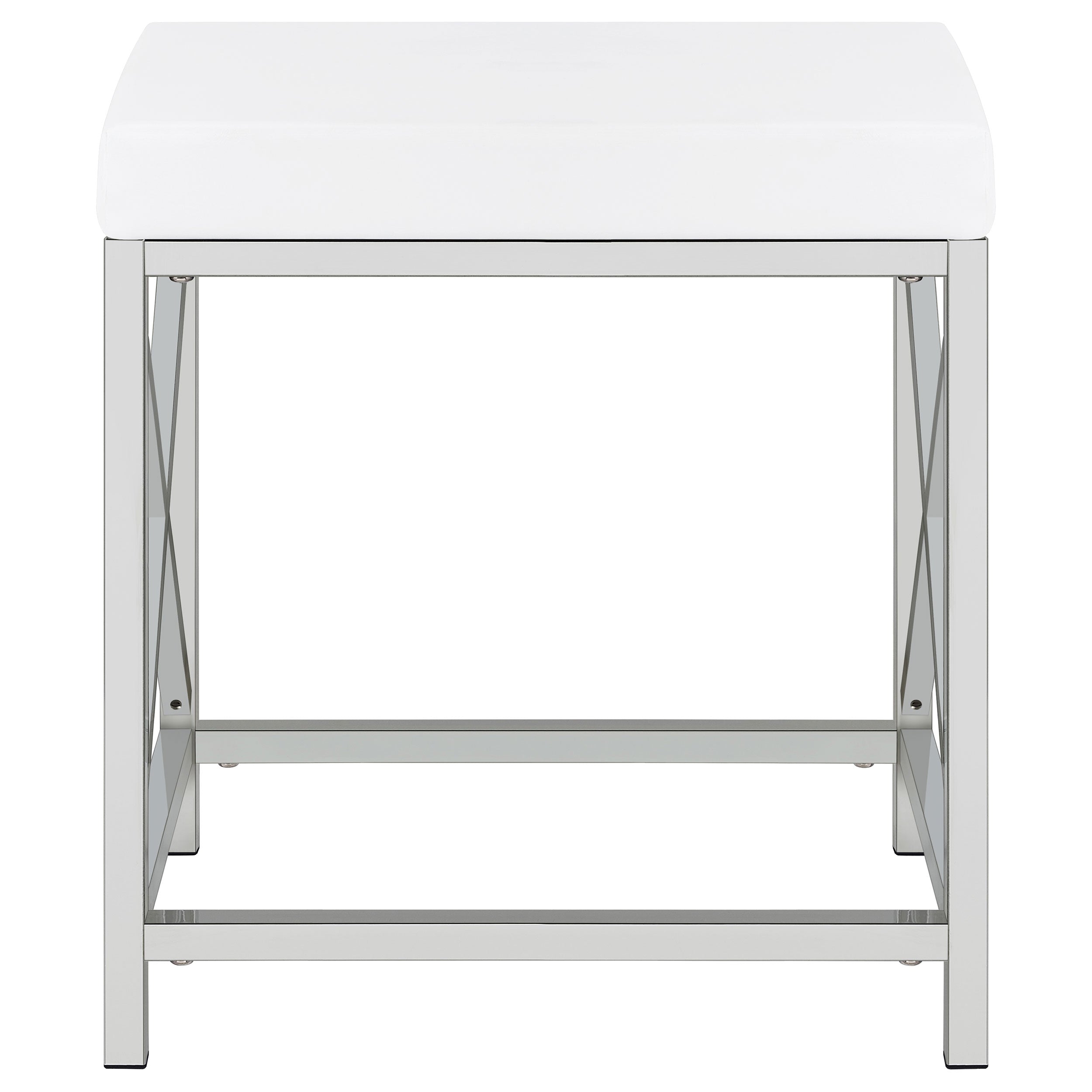Eliza Makeup Vanity Table with LED Mirror and Stool