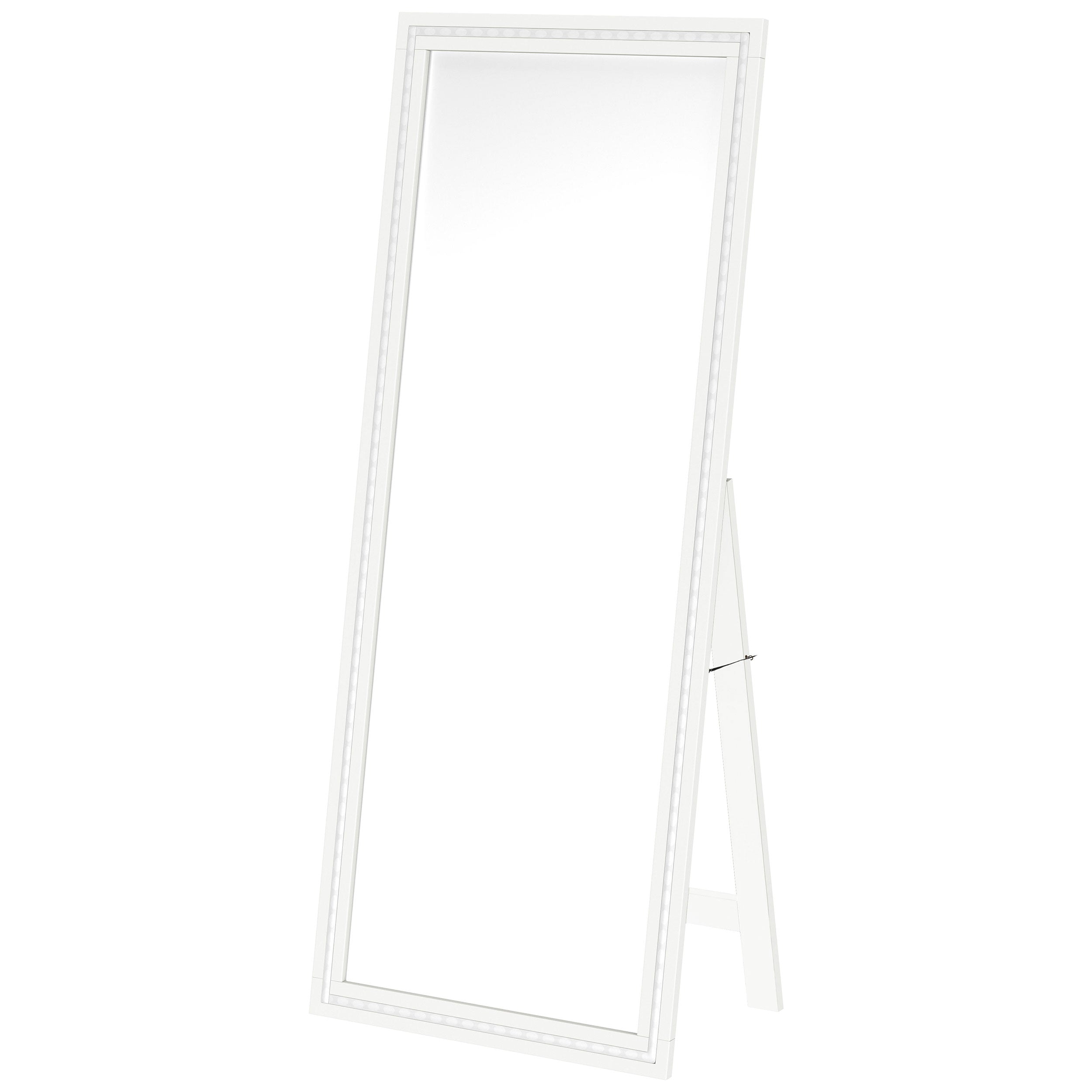 Windrose Standing Mirror with LED Lighting
