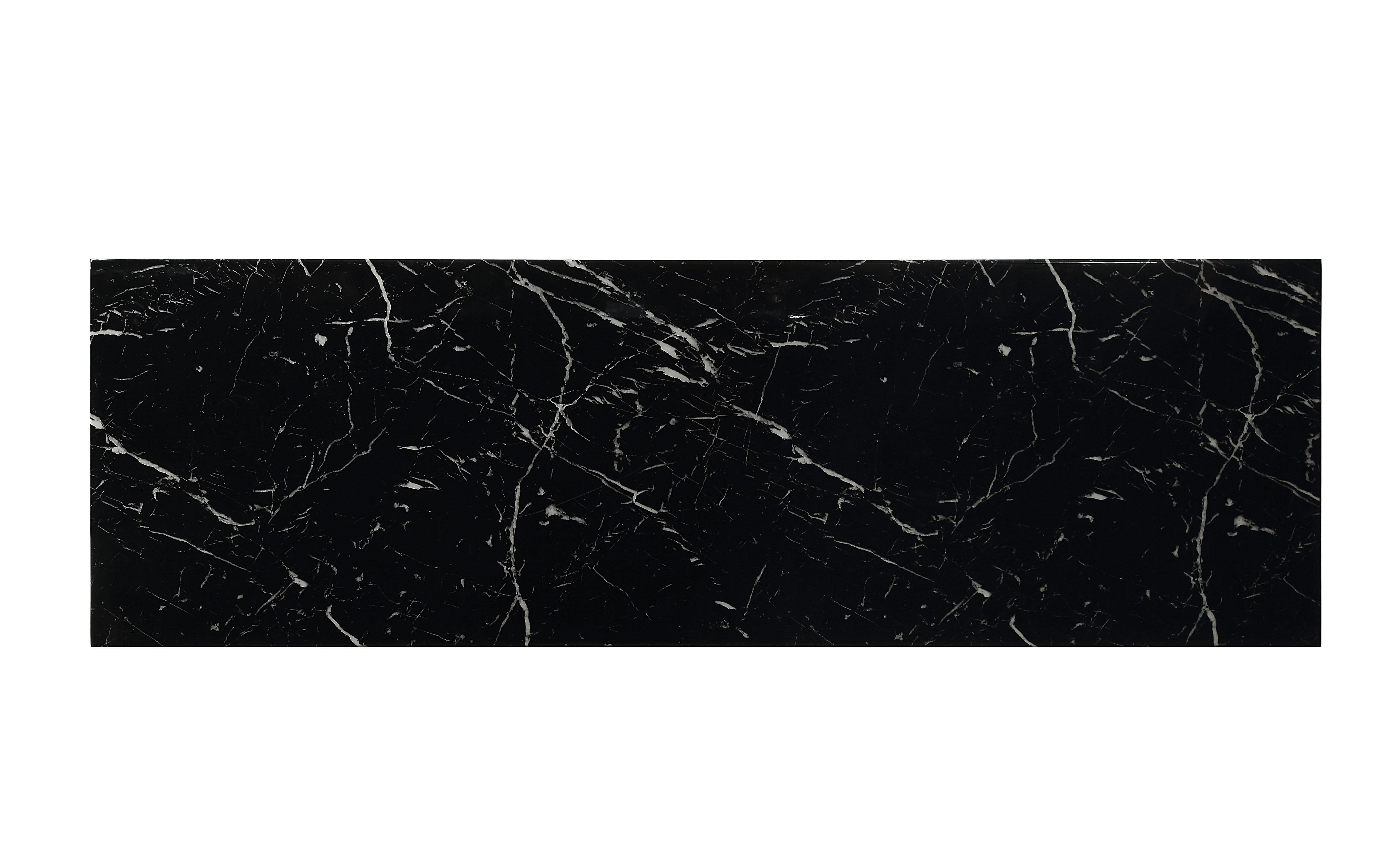 Brancaster Marble & Aluminum Bar Table