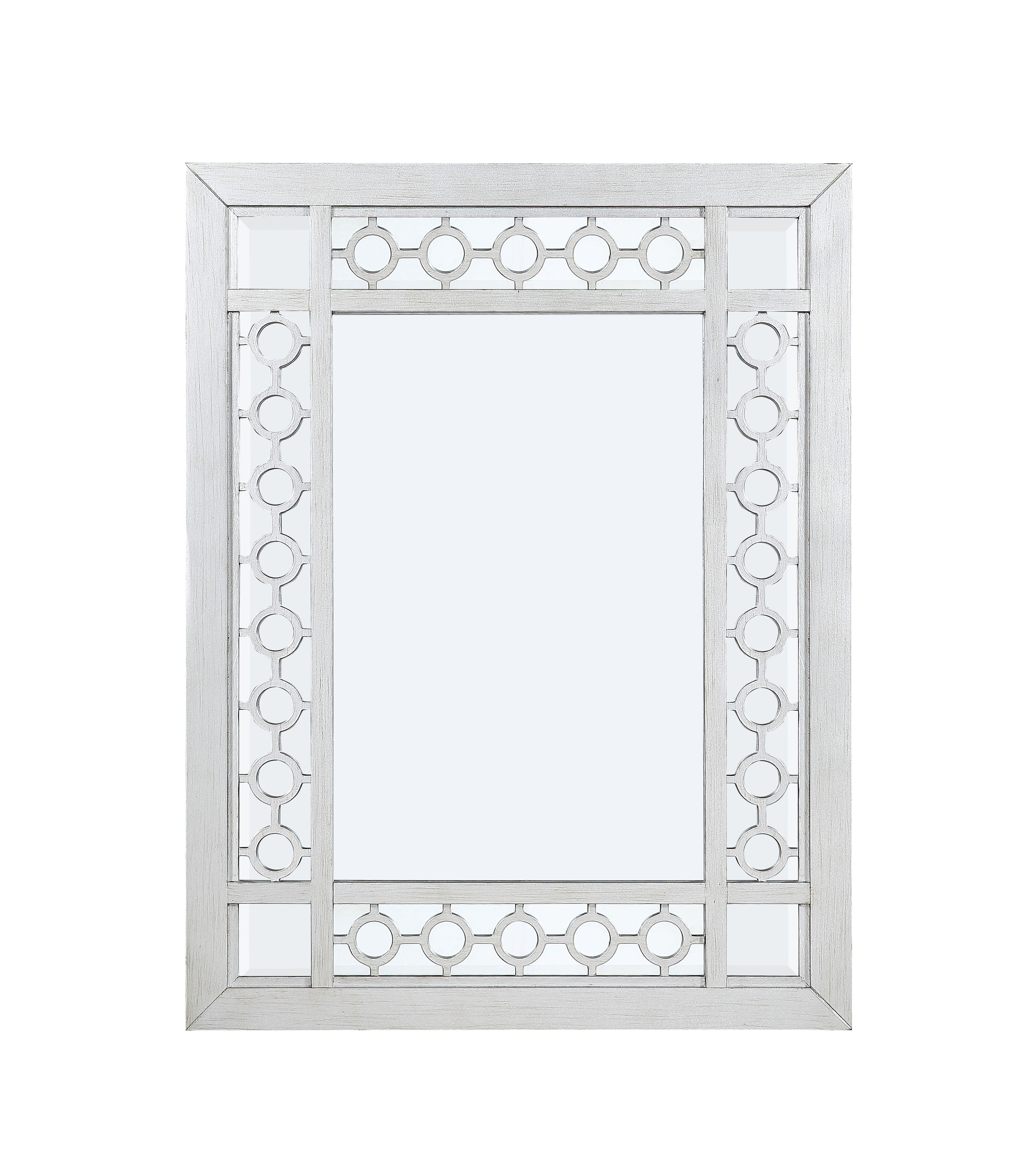Varian Mirrored & Antique Platinum Mirror