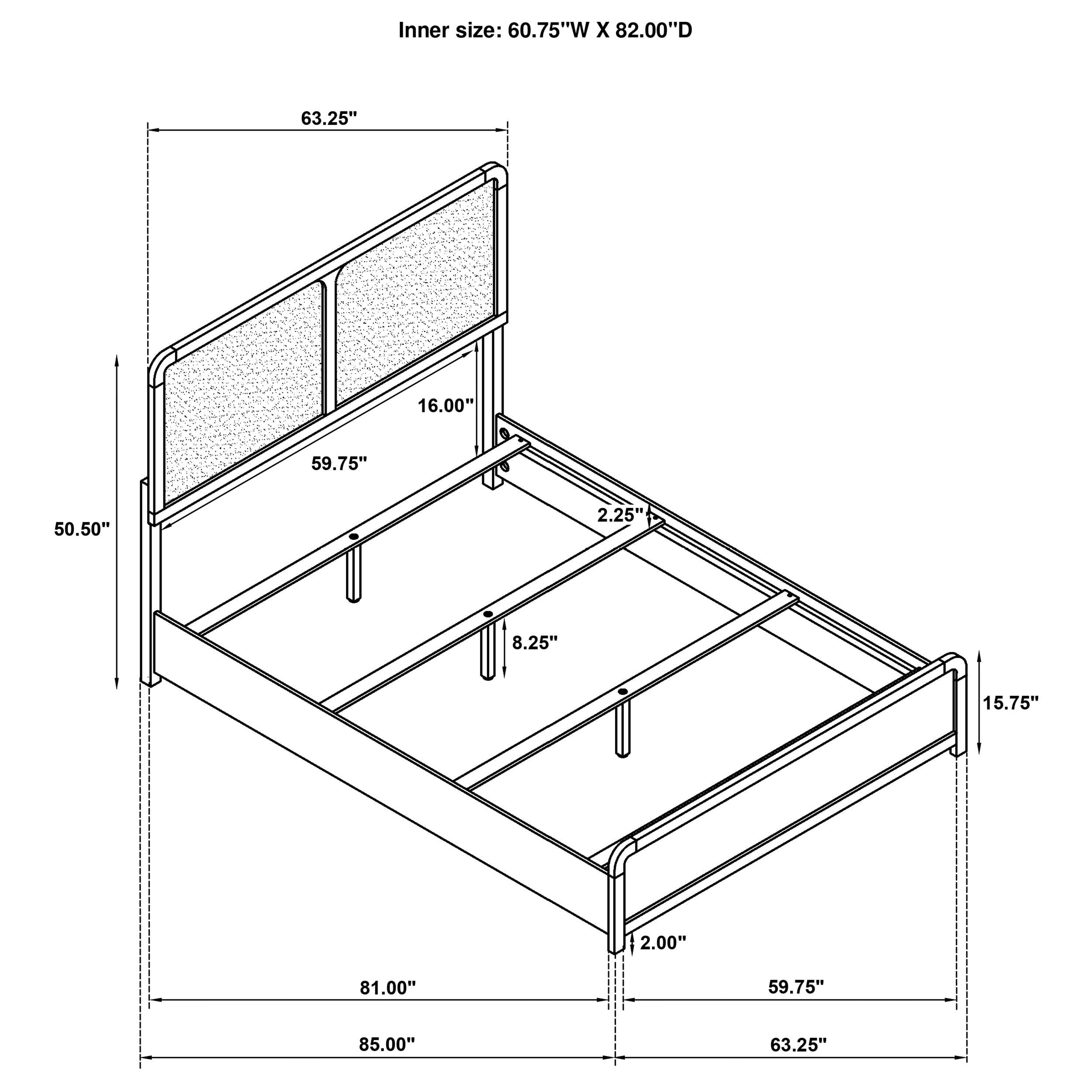 Cavelle Panel Bed