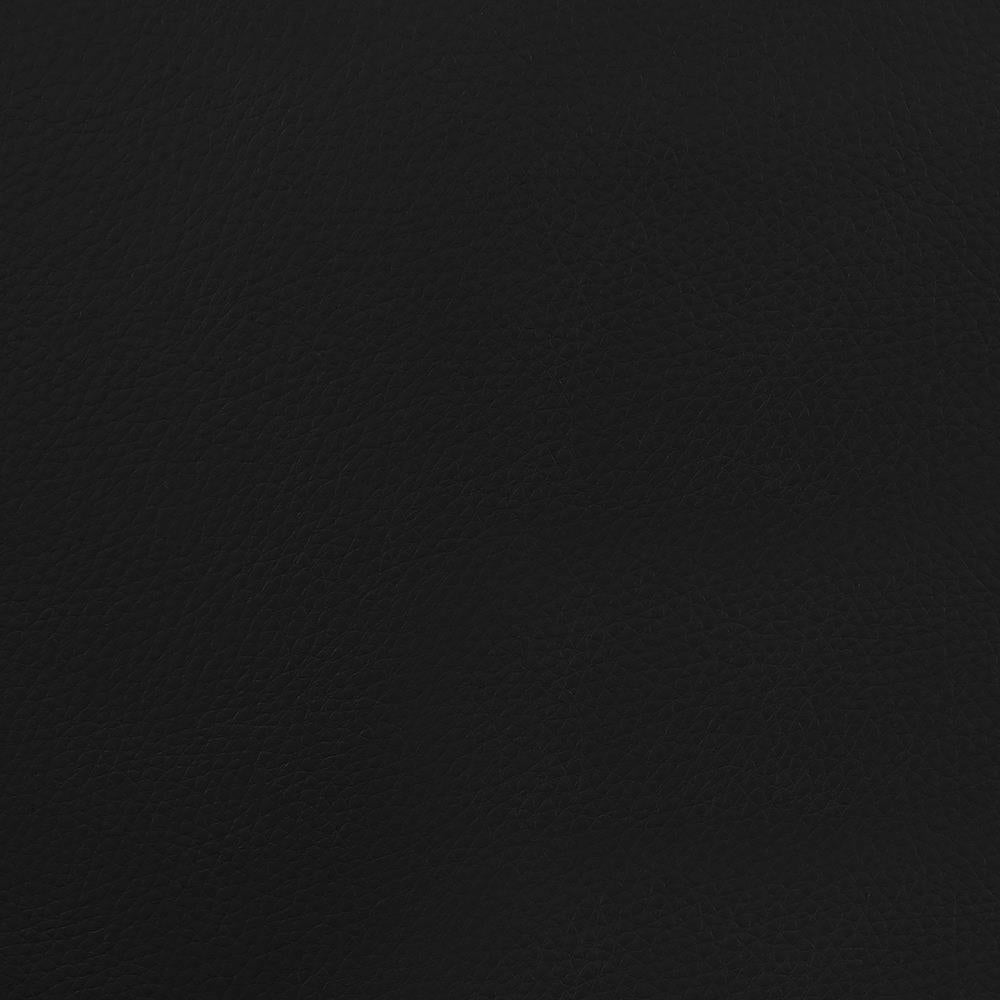 Bianca Upholstered Adjustable Bar Stools Black and Chrome (Set of 2)