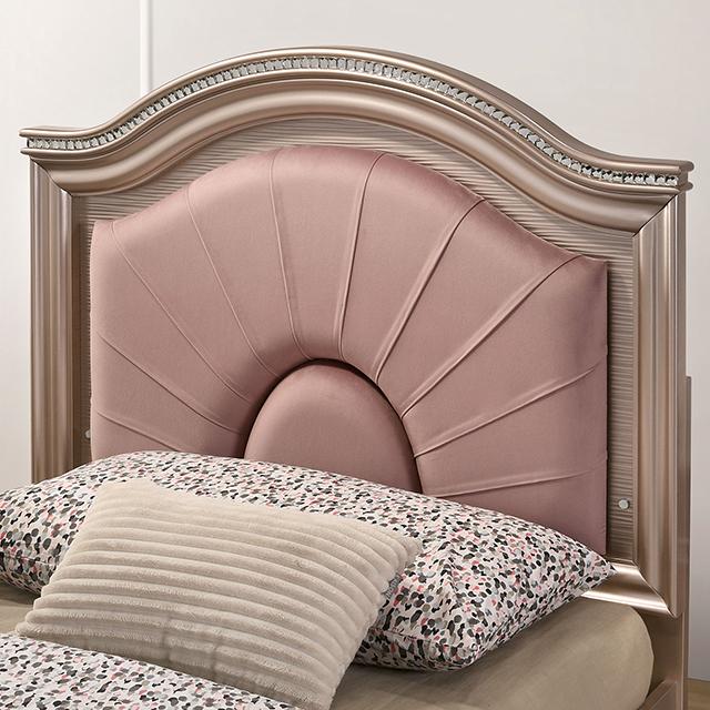 Allie Bed Beige & Pink