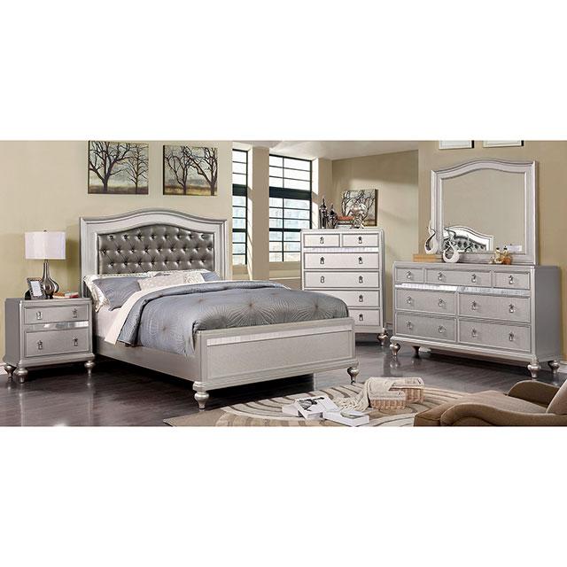 Ariston Mirror White, Silver, & Black