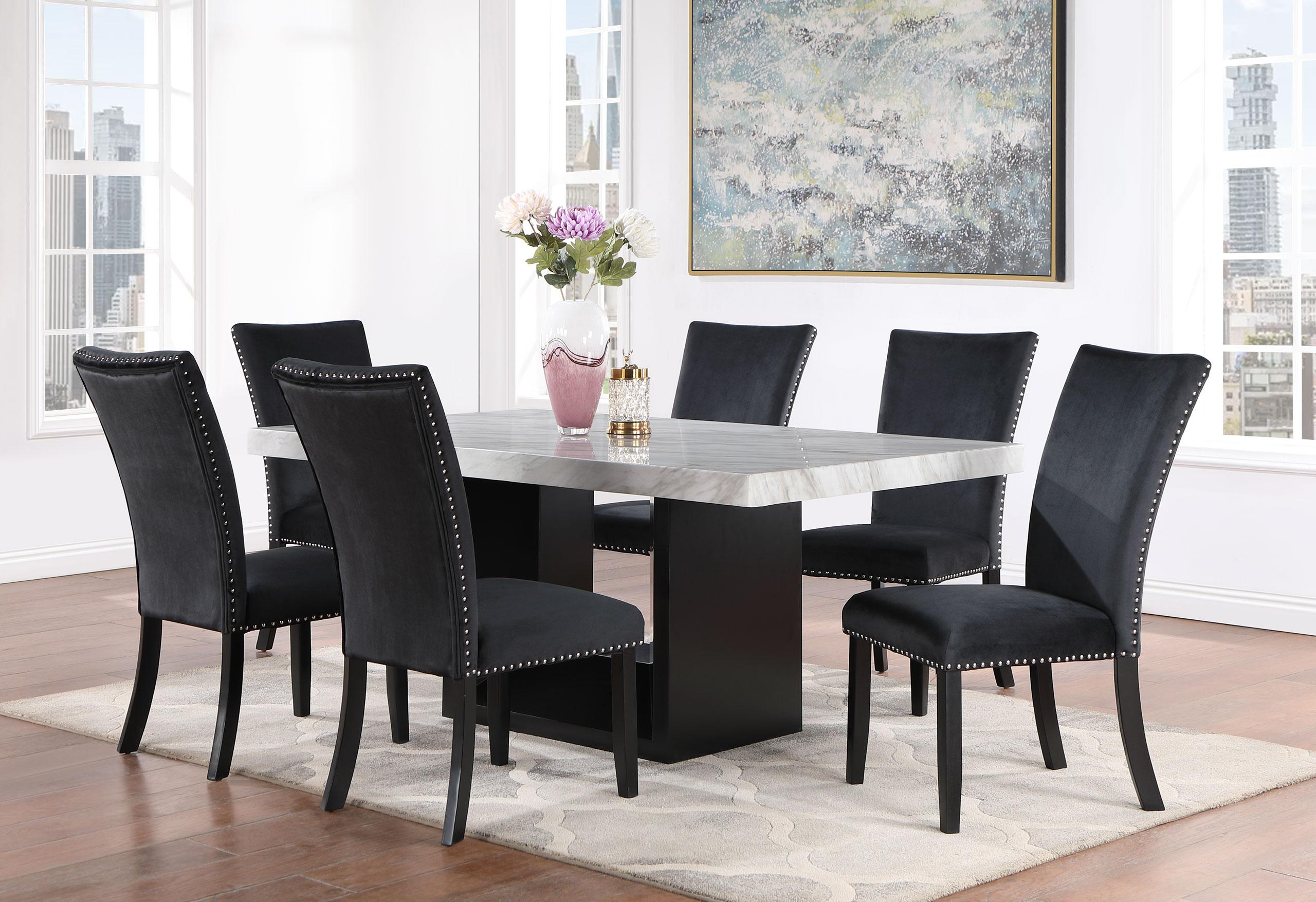 D02 DINING TABLE + D03DC BLACK
