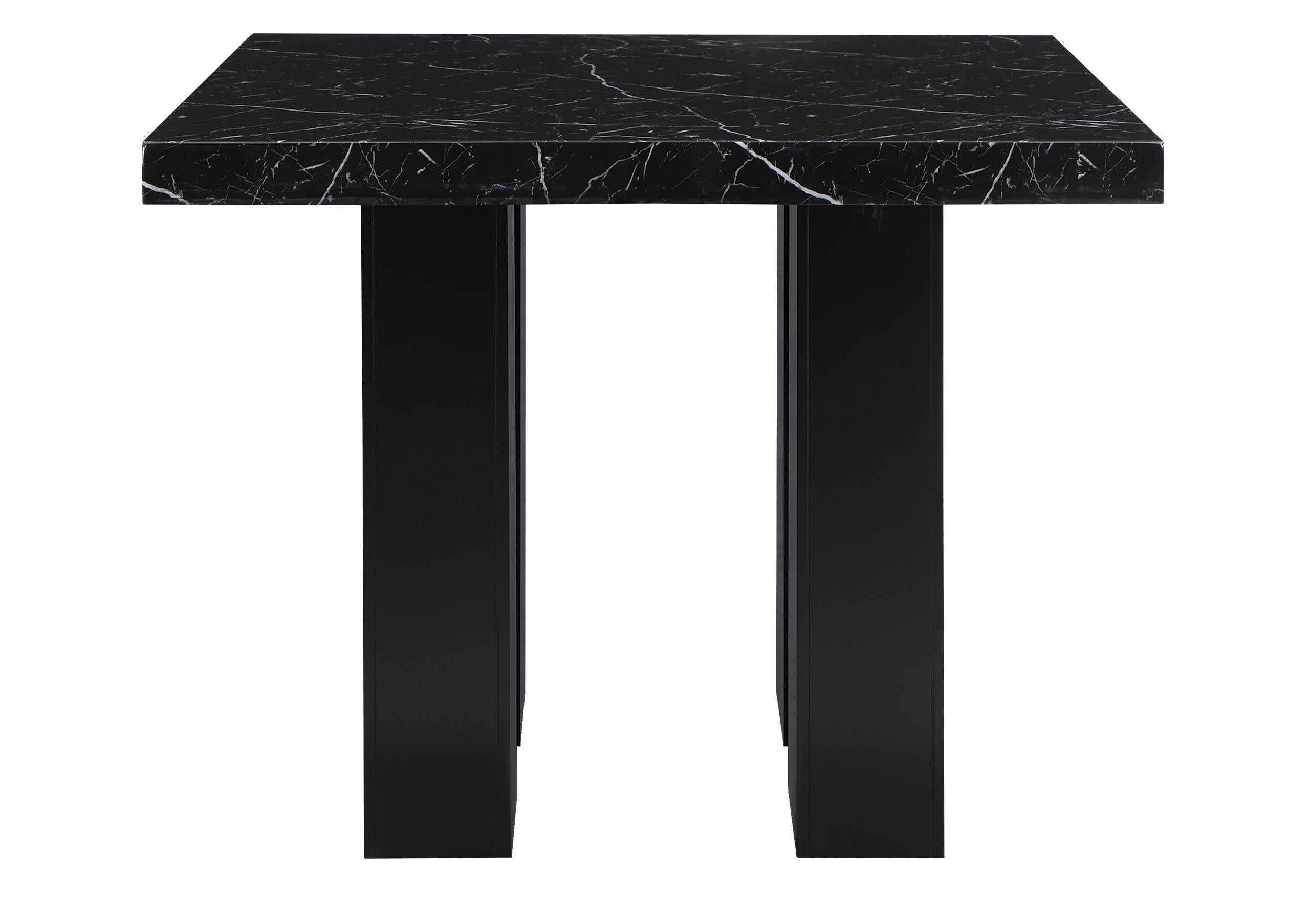 D04 BLACK BAR TABLE