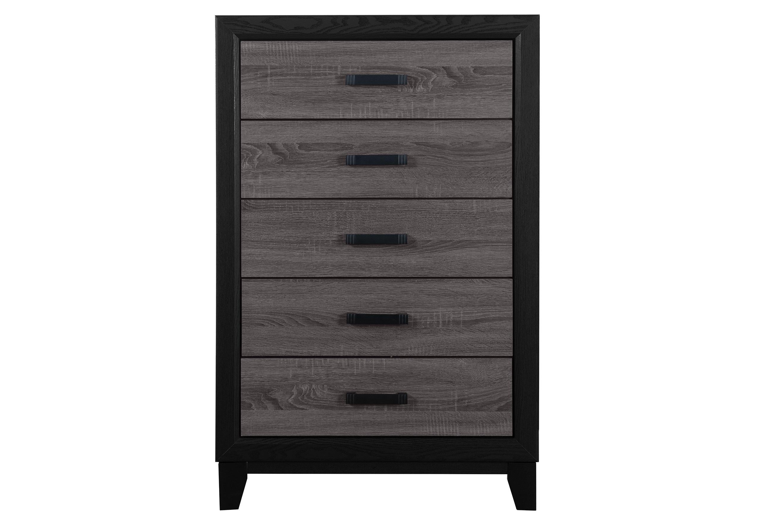 LISBON GREY AND BLACK CHEST