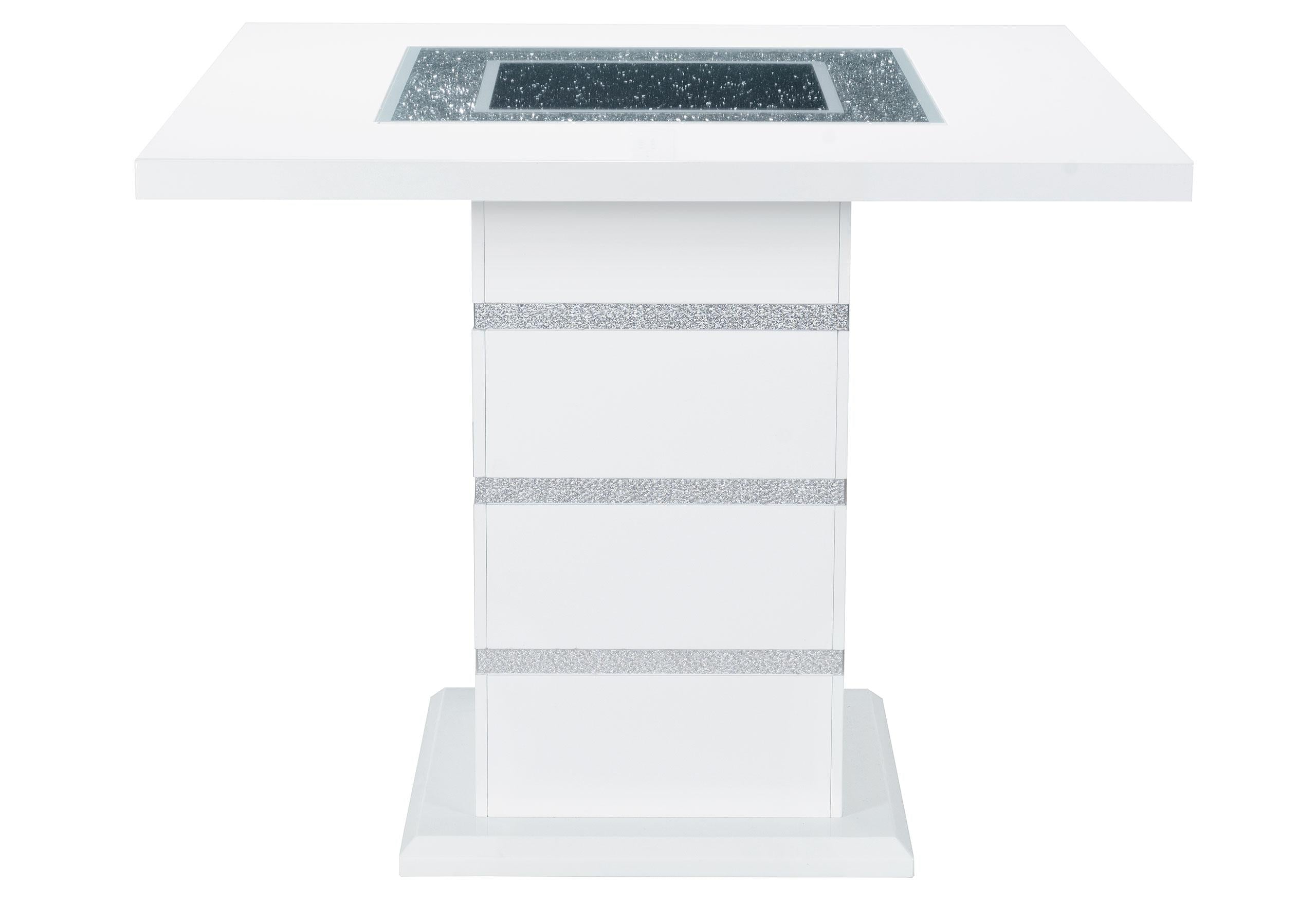 MONACO WHITE BAR TABLE