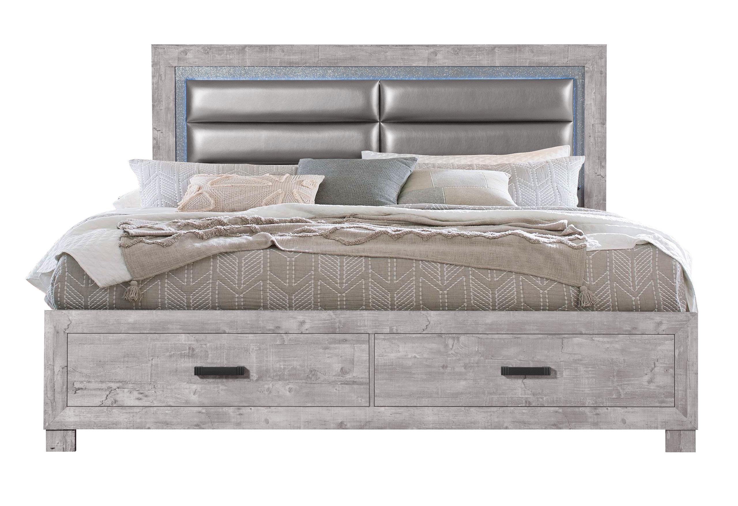 NOLAN GREY KING BED