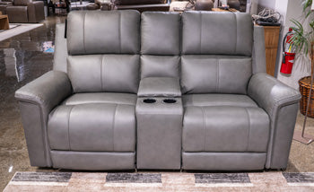 Bleckley Power Reclining Loveseat with Console