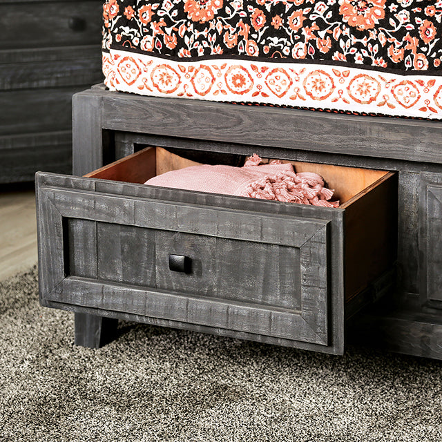 Oakridge Bed Brown & Grey
