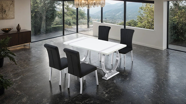 Holstebro 5 Pc 60" Dining Table Set