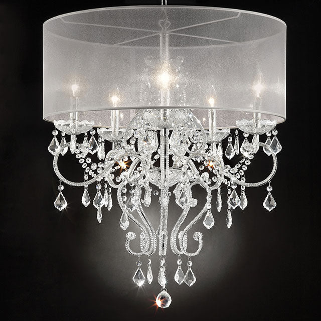 Rigel Silver 31 1/2"H Ceiling Lamp