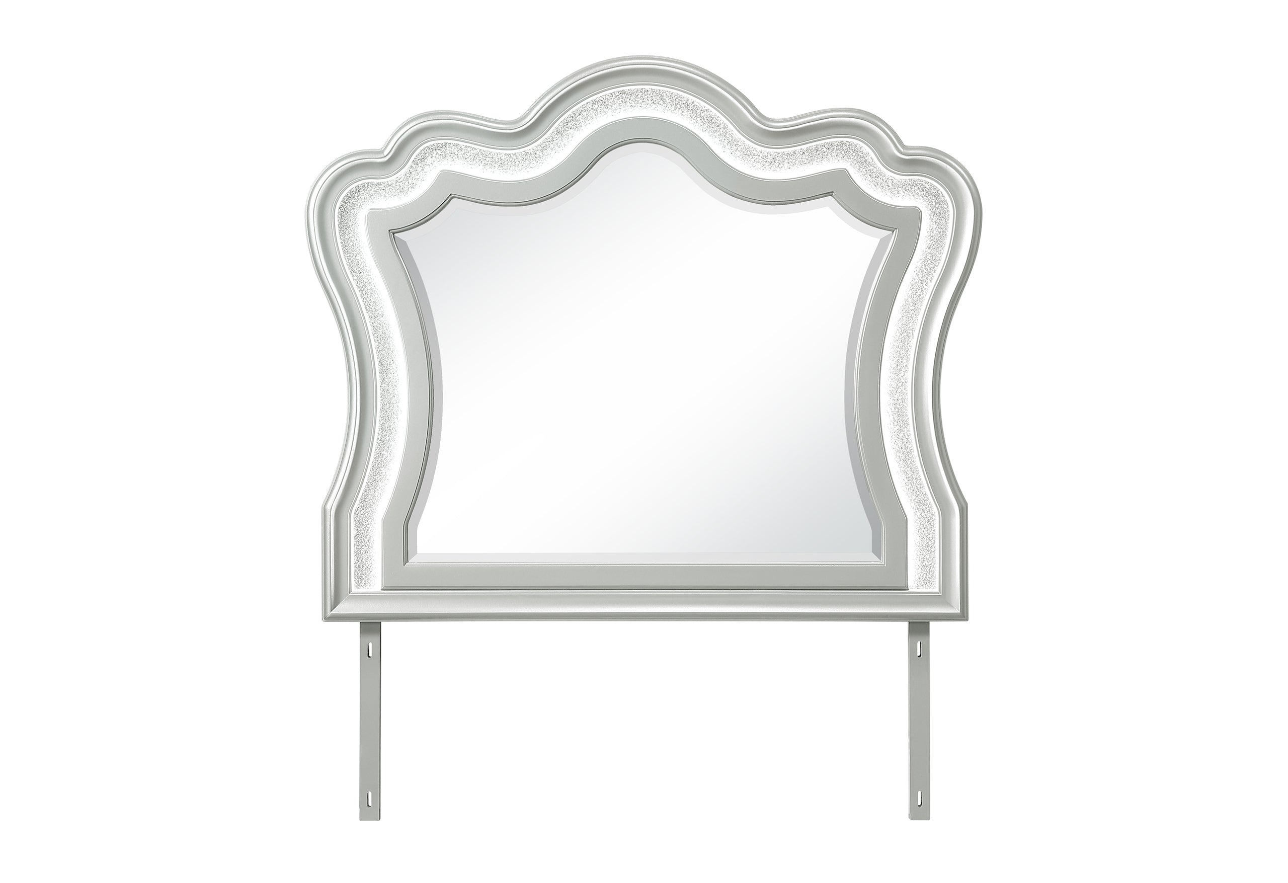 ARIA SILVER MIRROR WITH LED