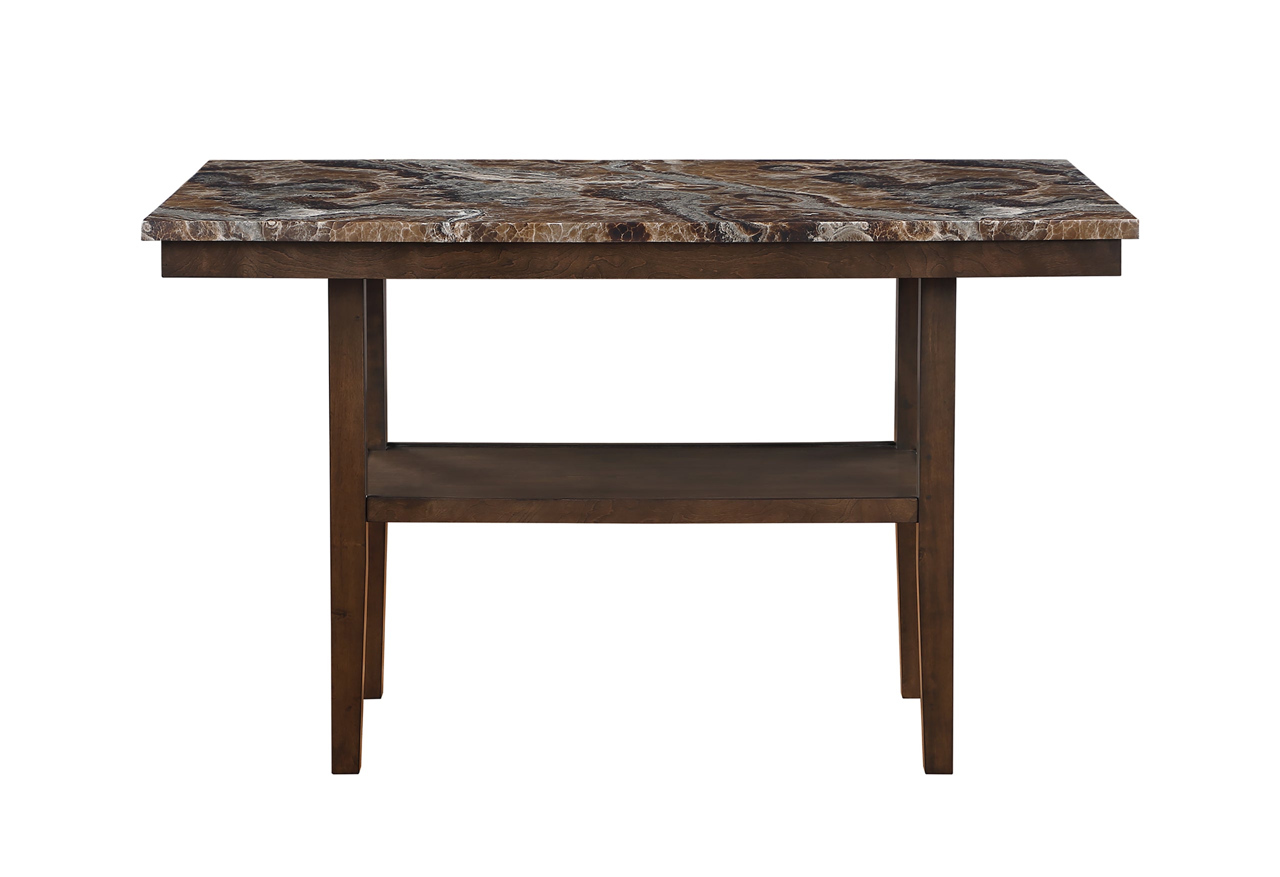 D4355 BROWN BAR TABLE