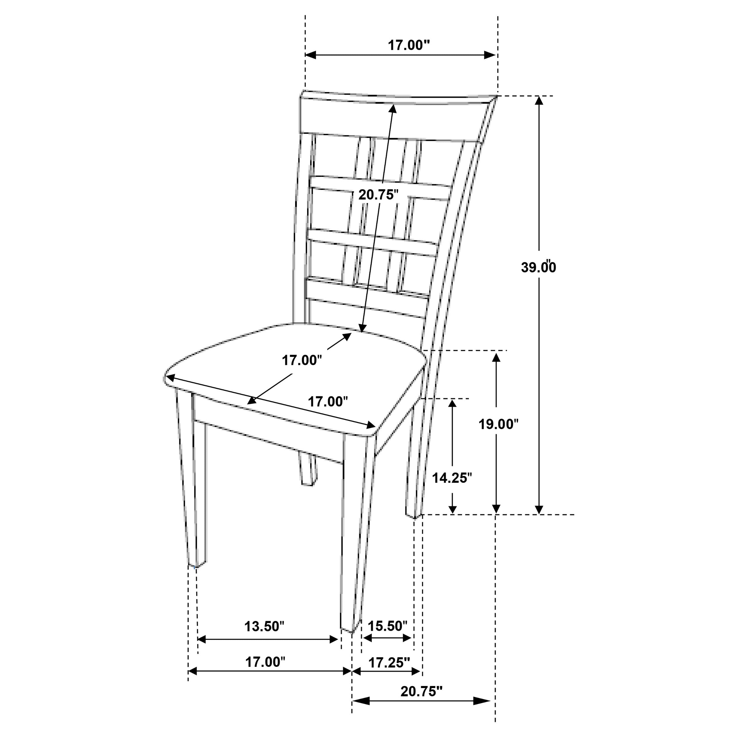 Gabriel 5 Pc Dining Set