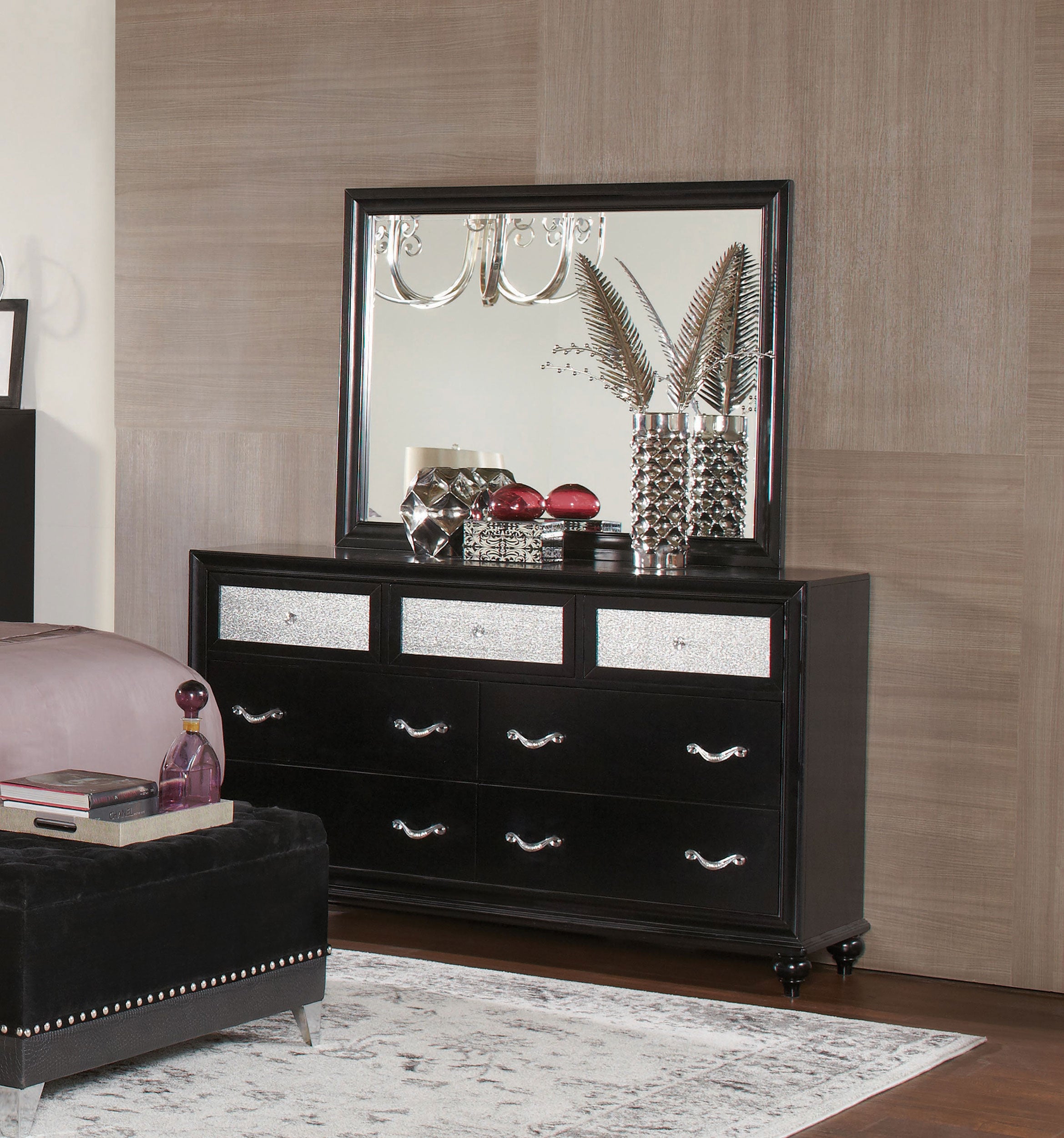 Barzini Dresser With Mirror