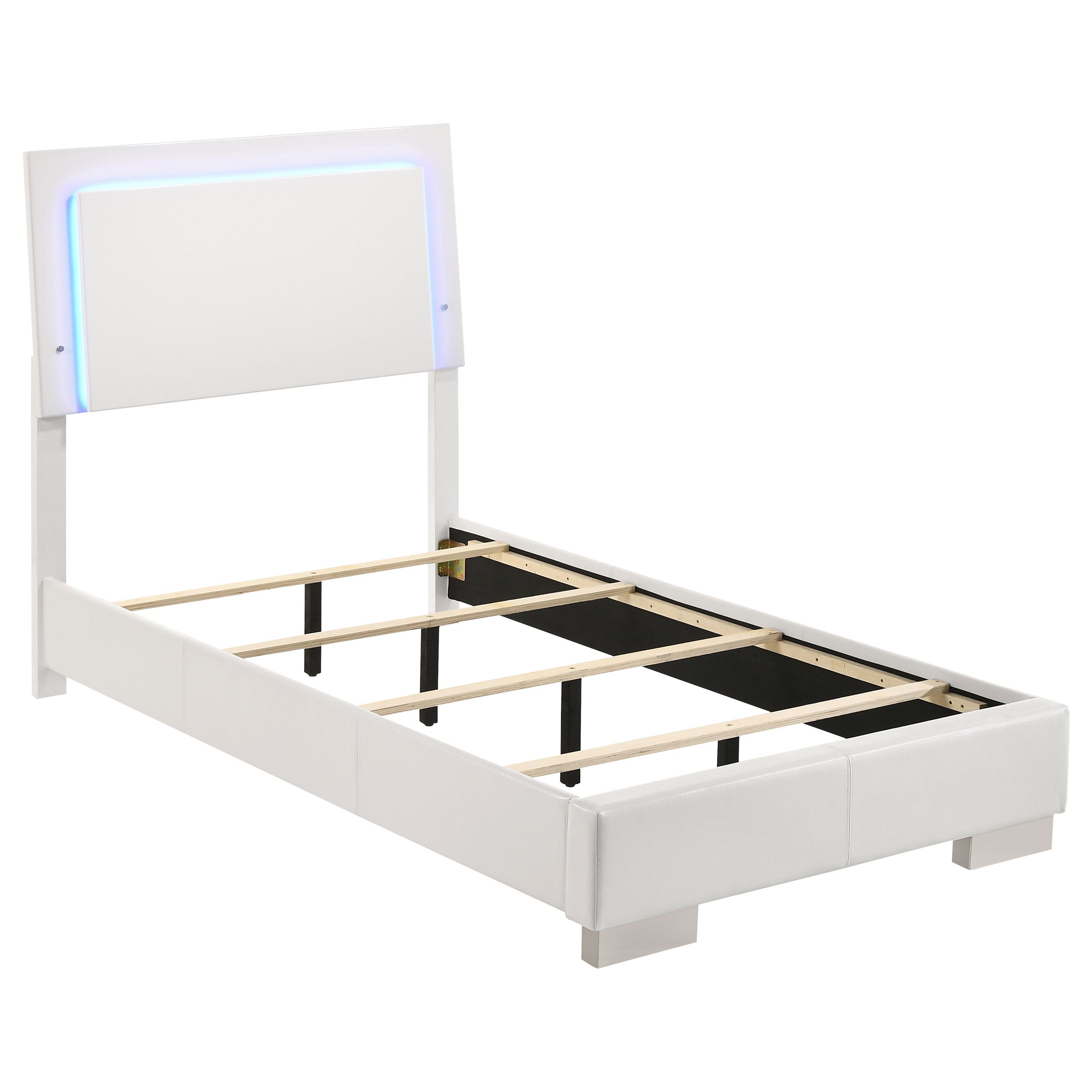 Felicity Panel Bed with LED Lighting