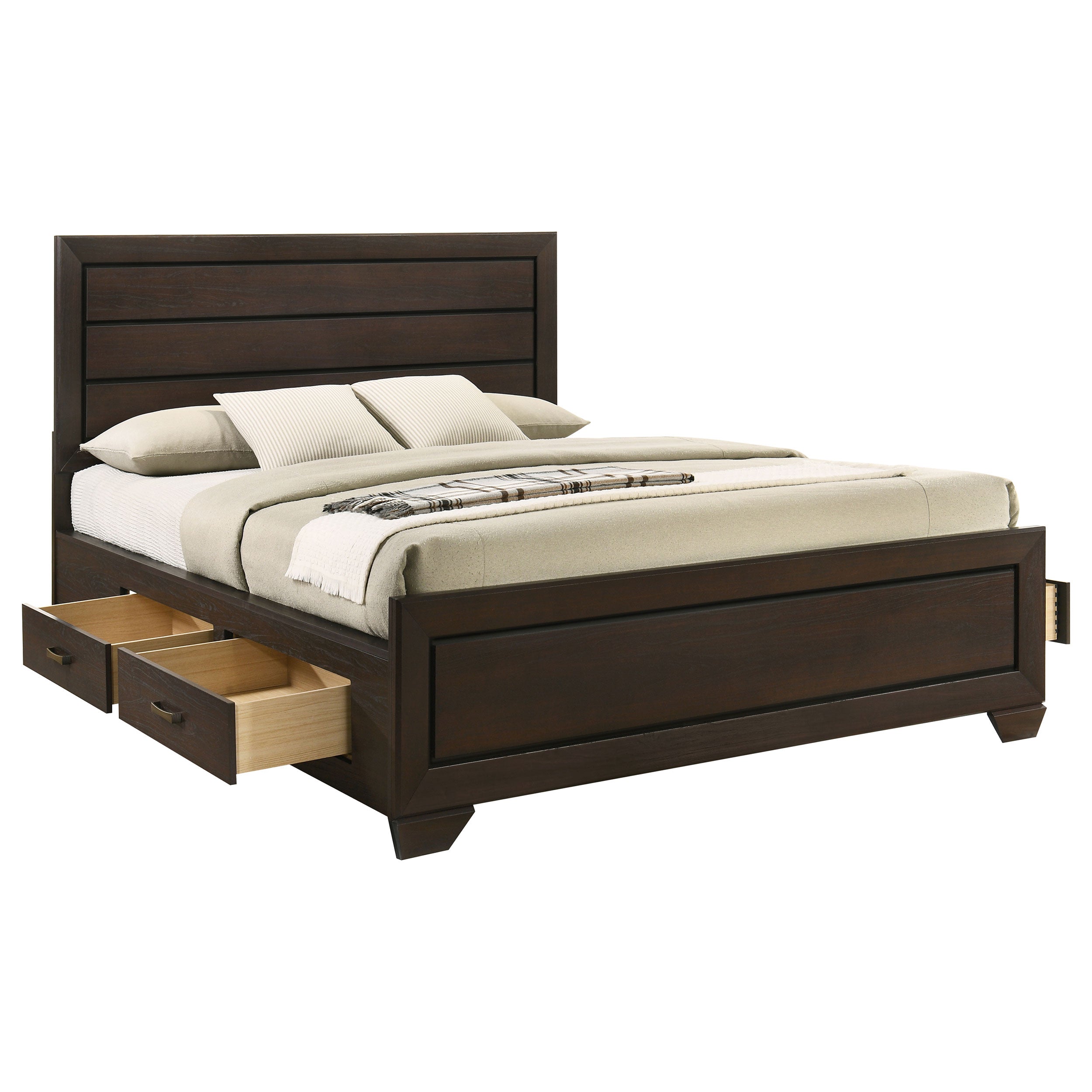 Kauffman Panel Platform Storage Bed