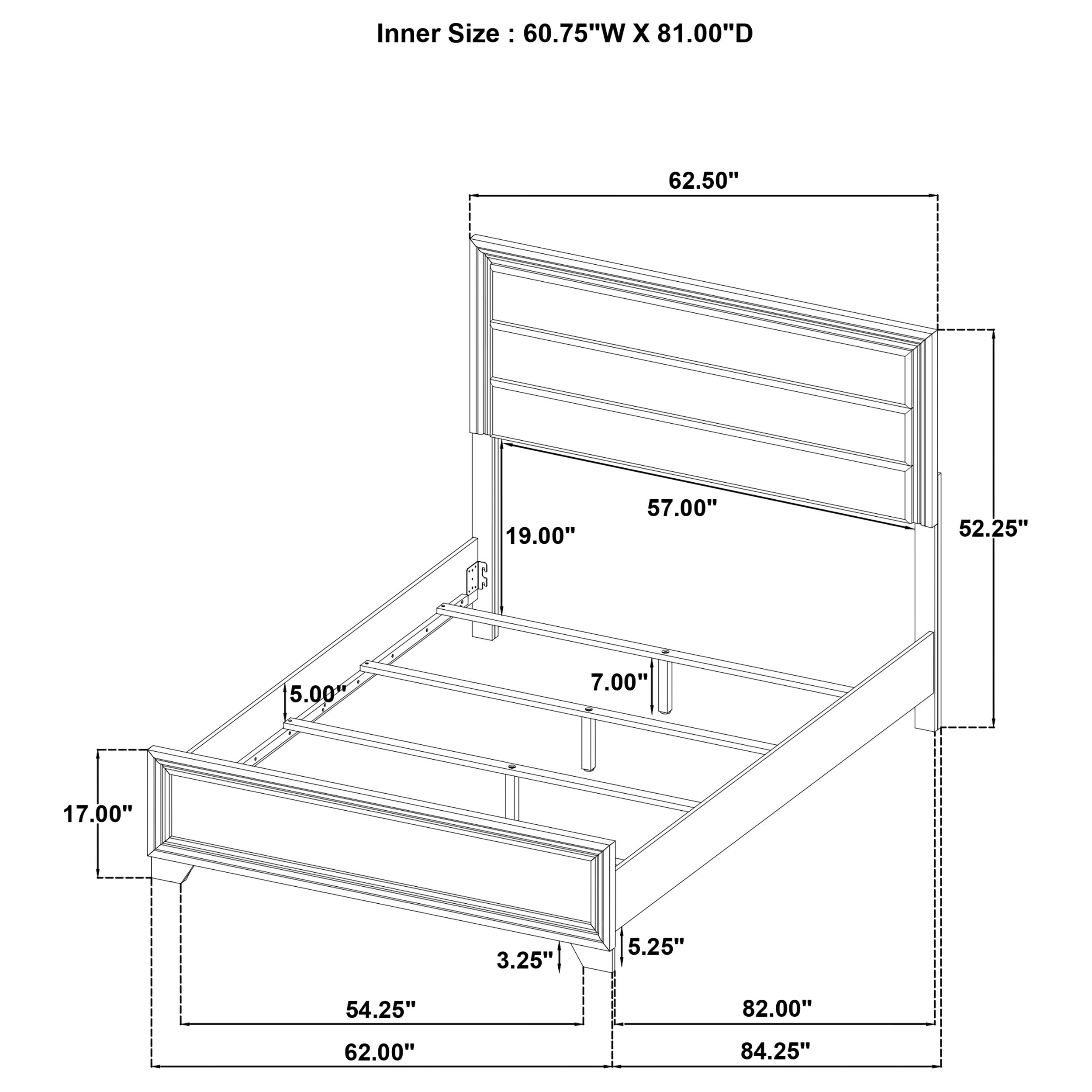 Wright Queen Bed