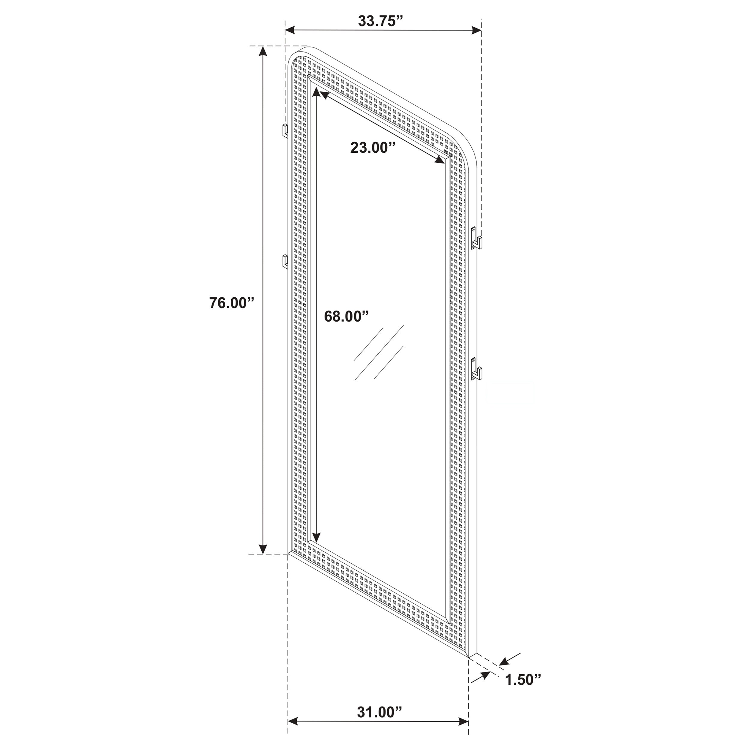 Arini Floor Mirror