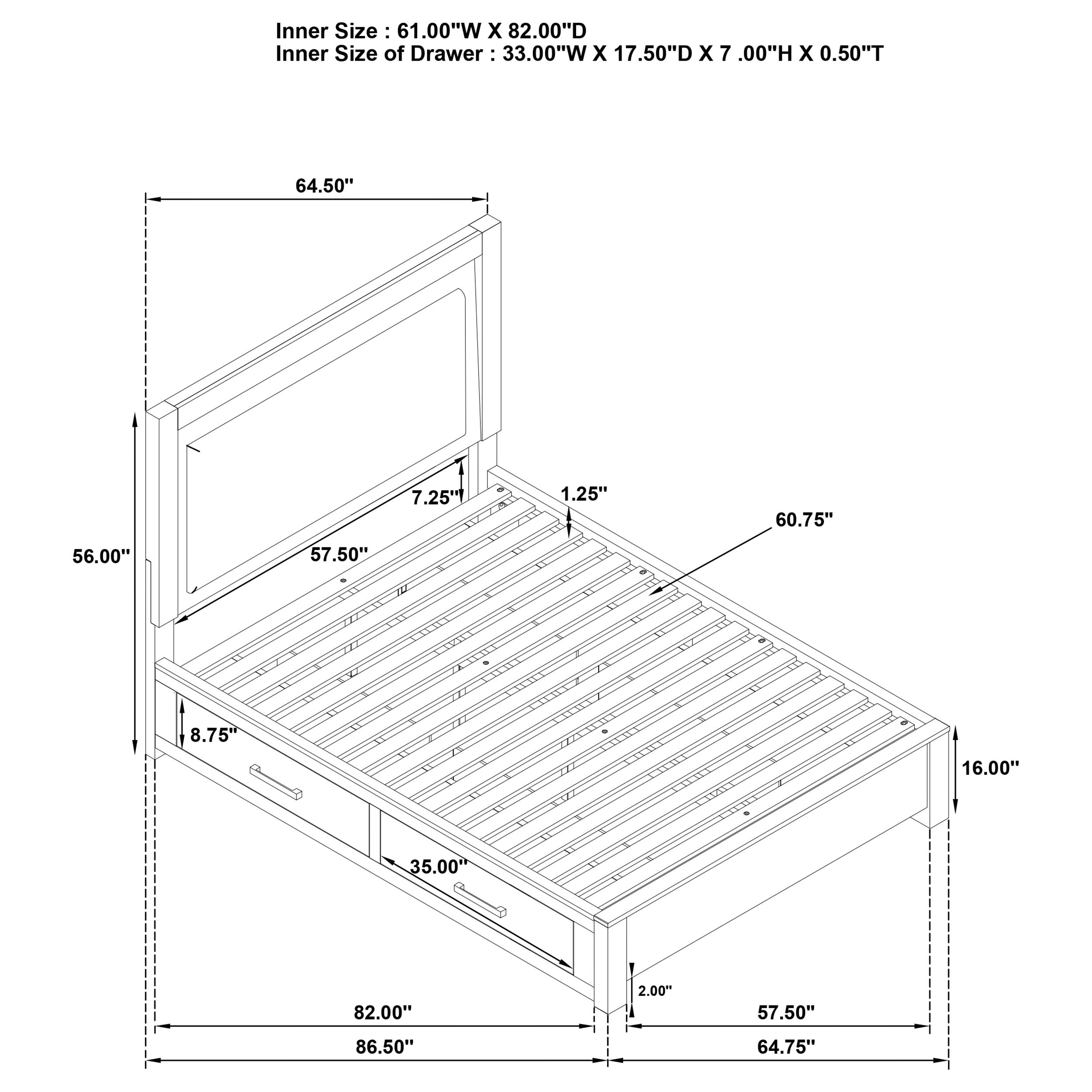 Kenora Queen Bed