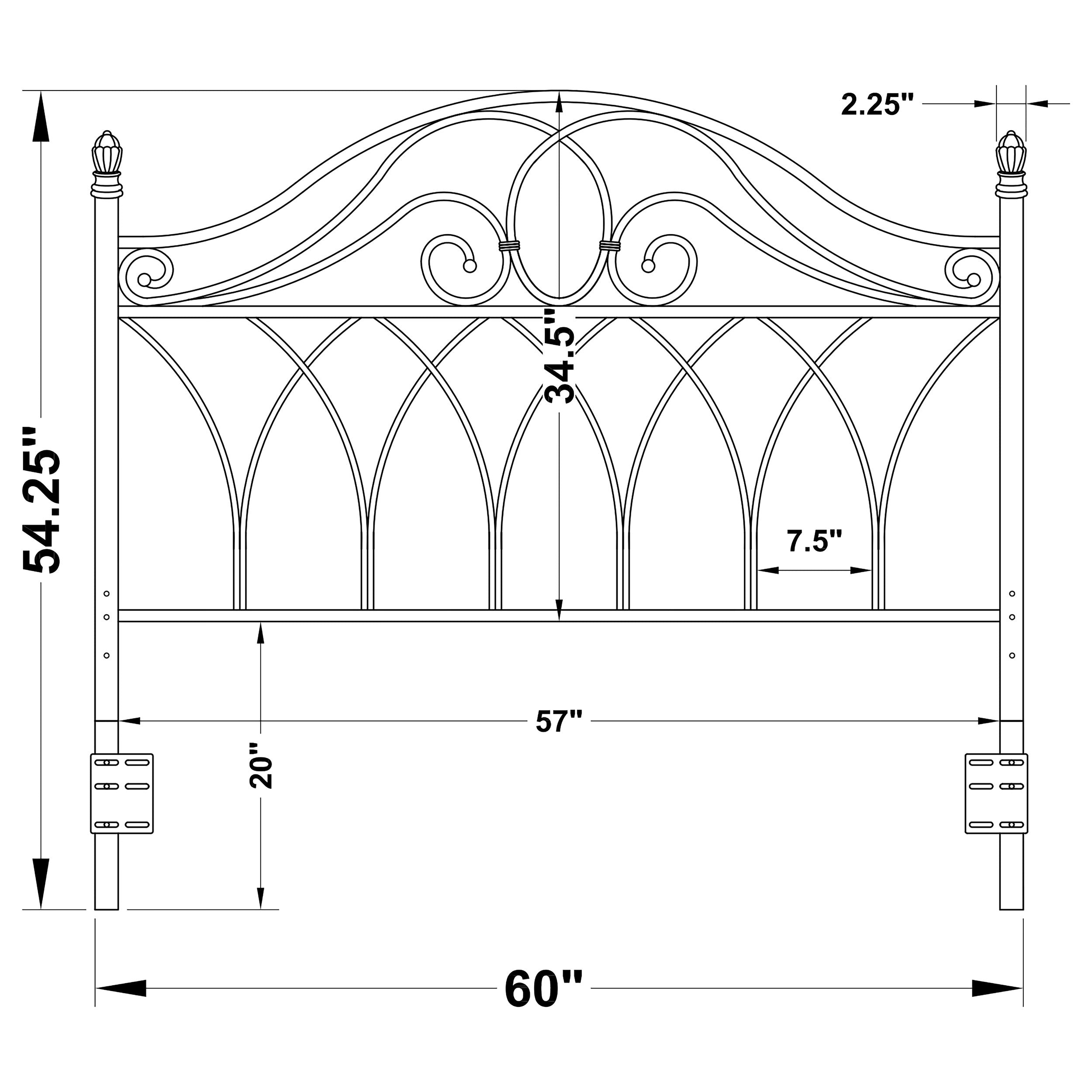 Zola Queen / Full Headboard