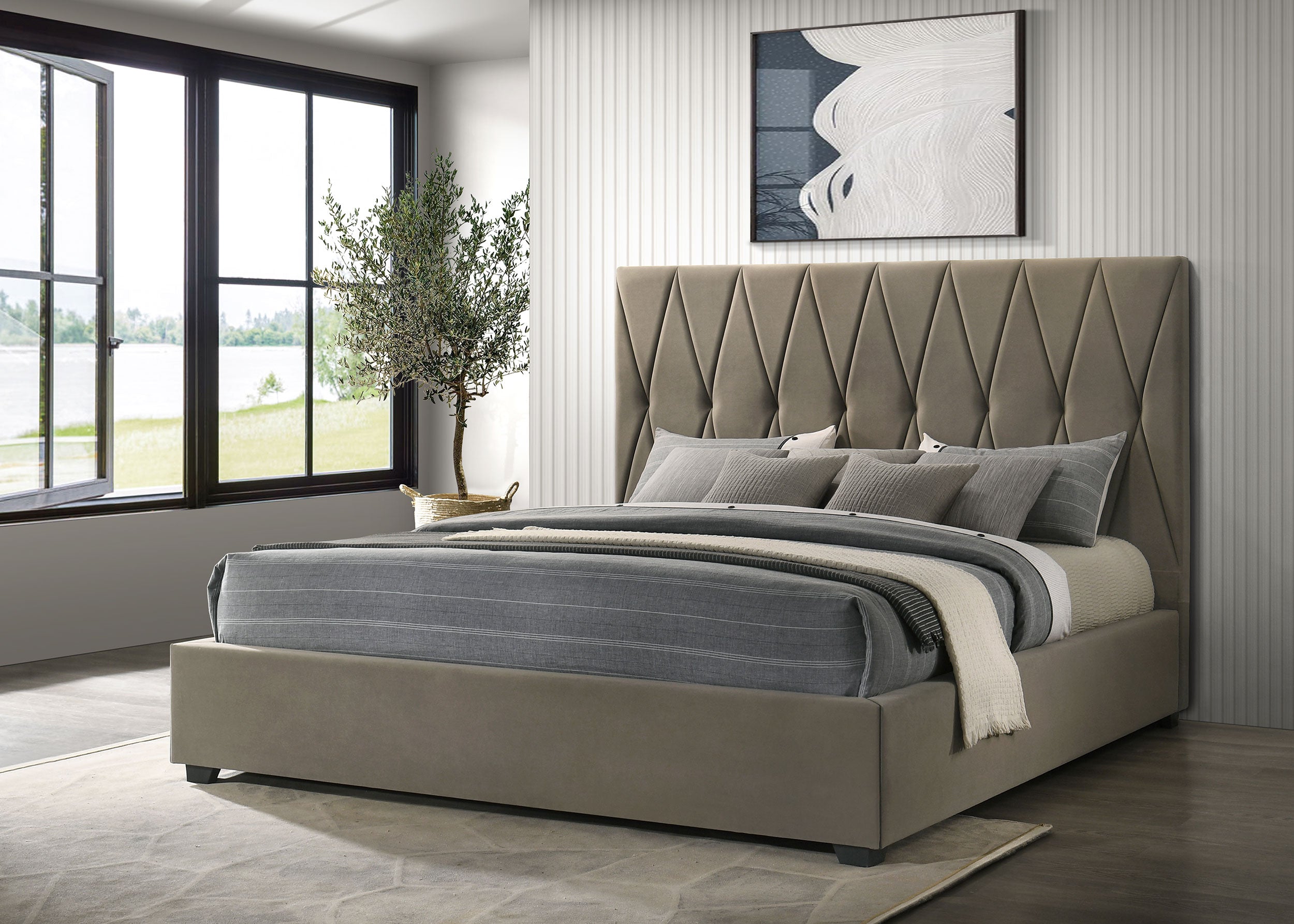 Delsea Panel Platform Bed