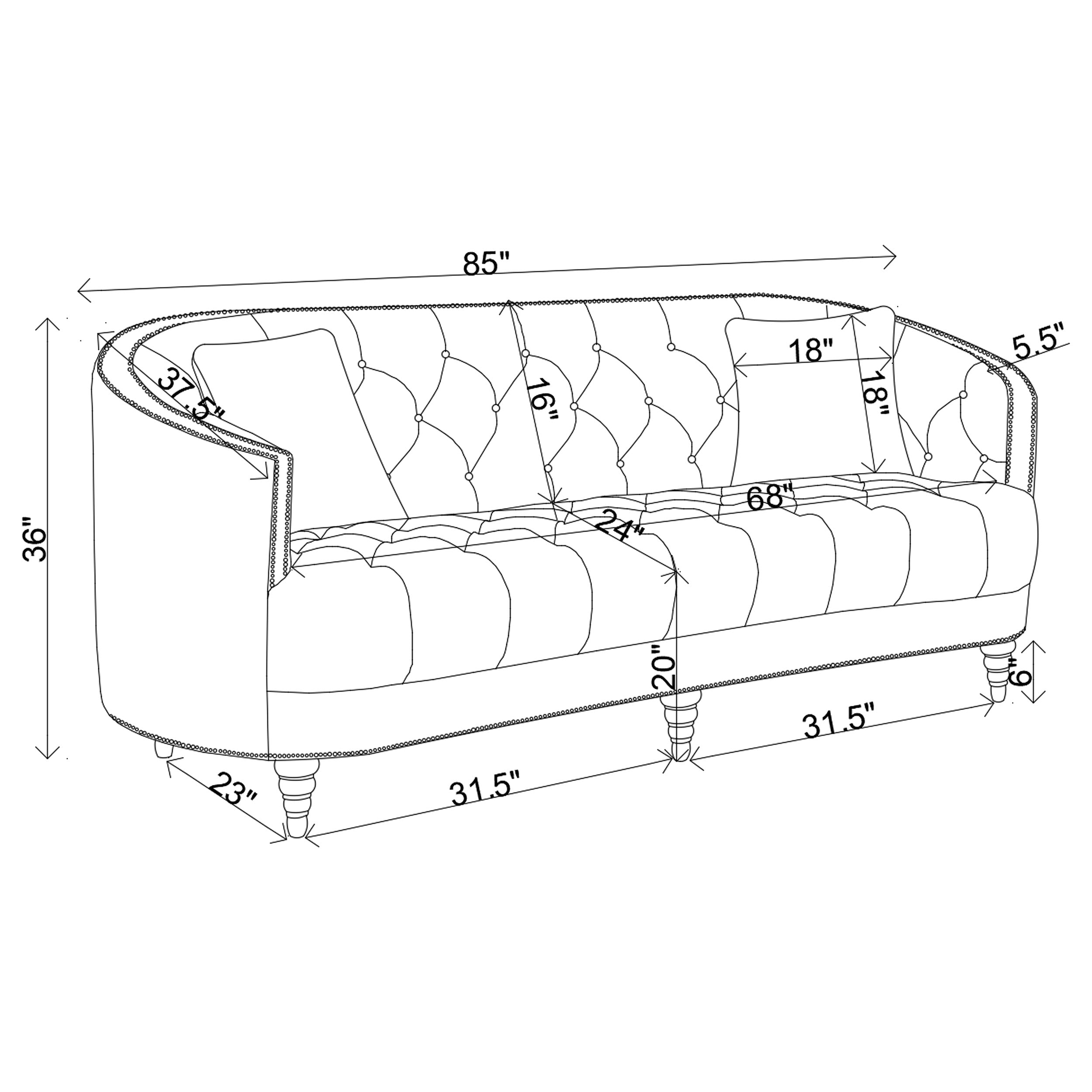 Avonlea Stationary Sofa