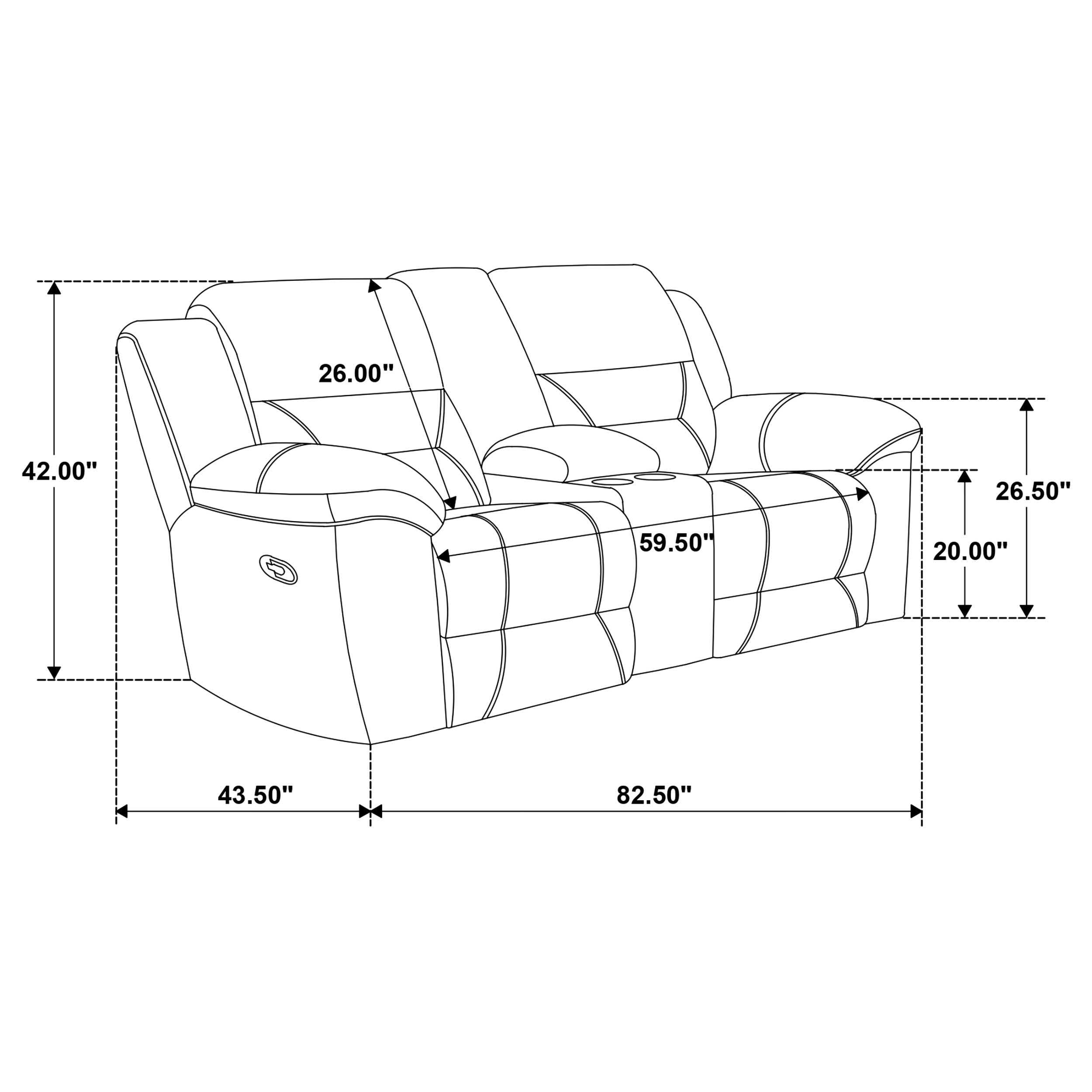 Gilson Reclining Loveseat