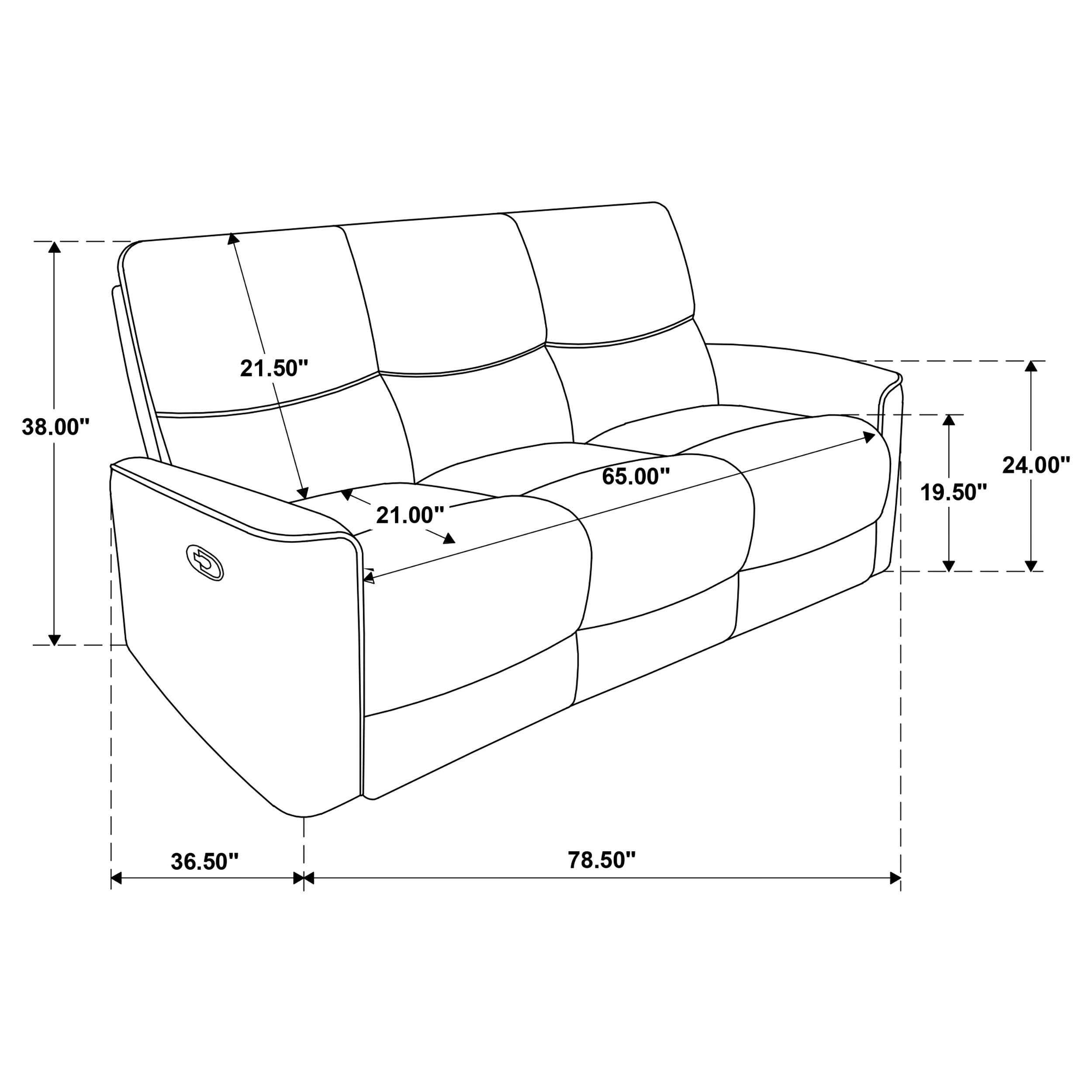 Navarro Reclining Sofa